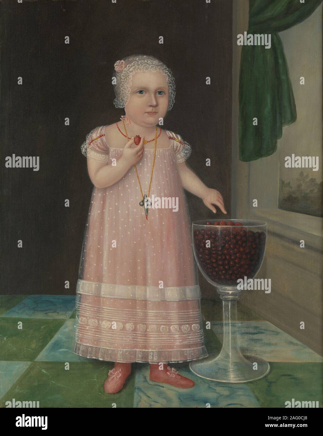 Emma Van Name, ca. 1805. Stock Photo