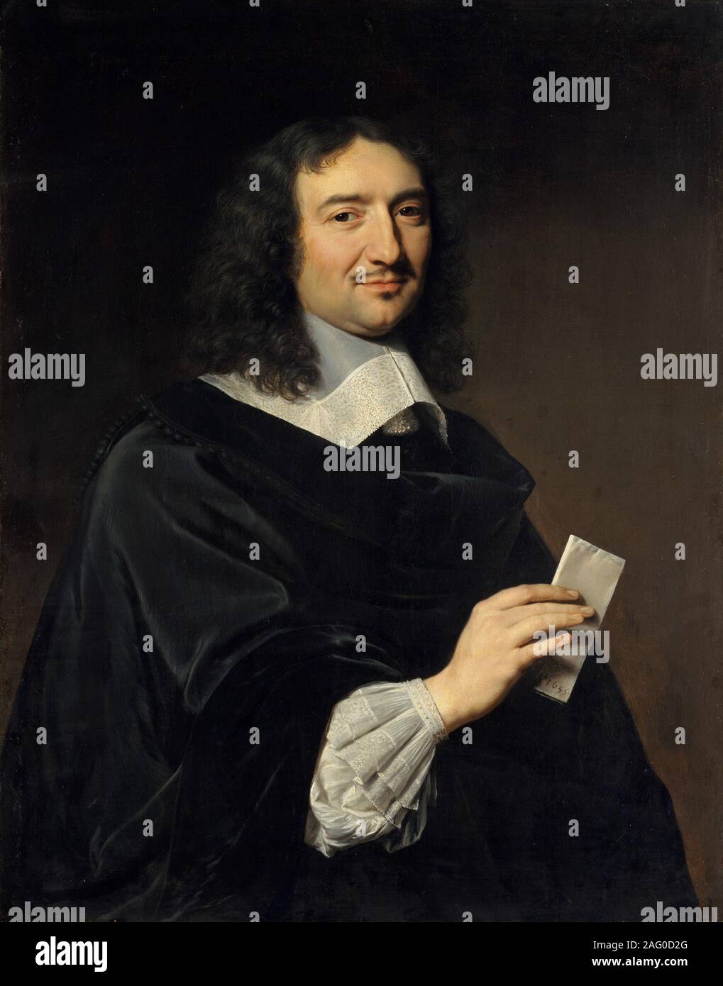 Jean-Baptiste Colbert (1619-1683), 1655. Stock Photo