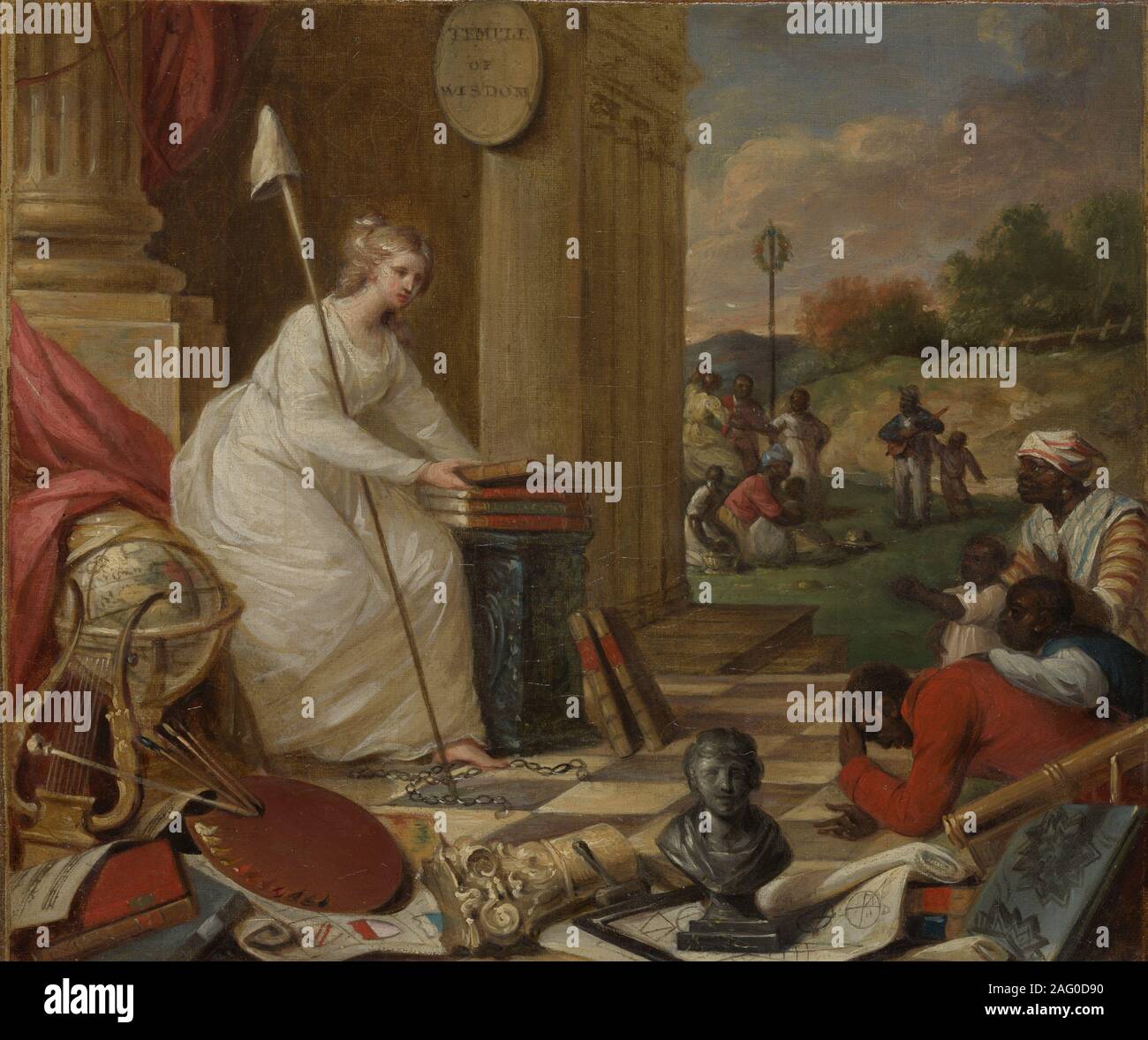 18th century america women painting hi-res stock photography and images ...