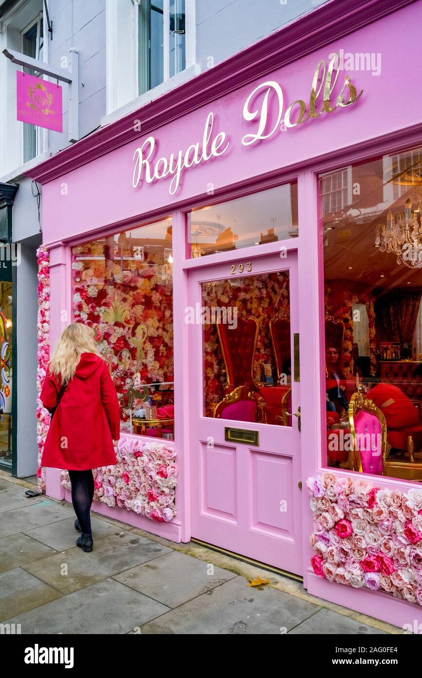Royale Dolls storefront, London, England, UK Stock Photo Alamy