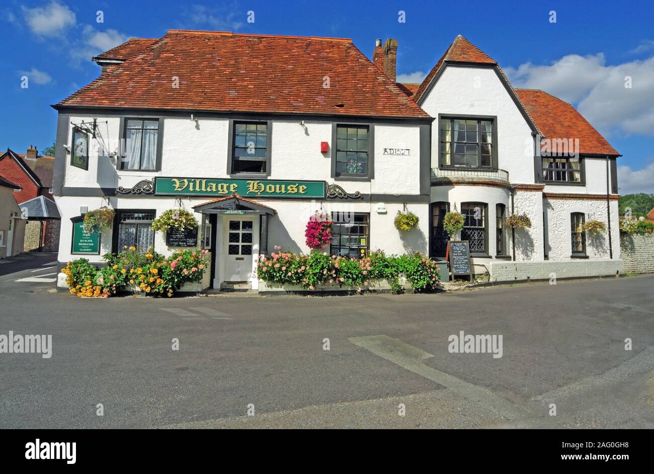 Village House Hotel Pub, Findon, Sussex Stock Photo
