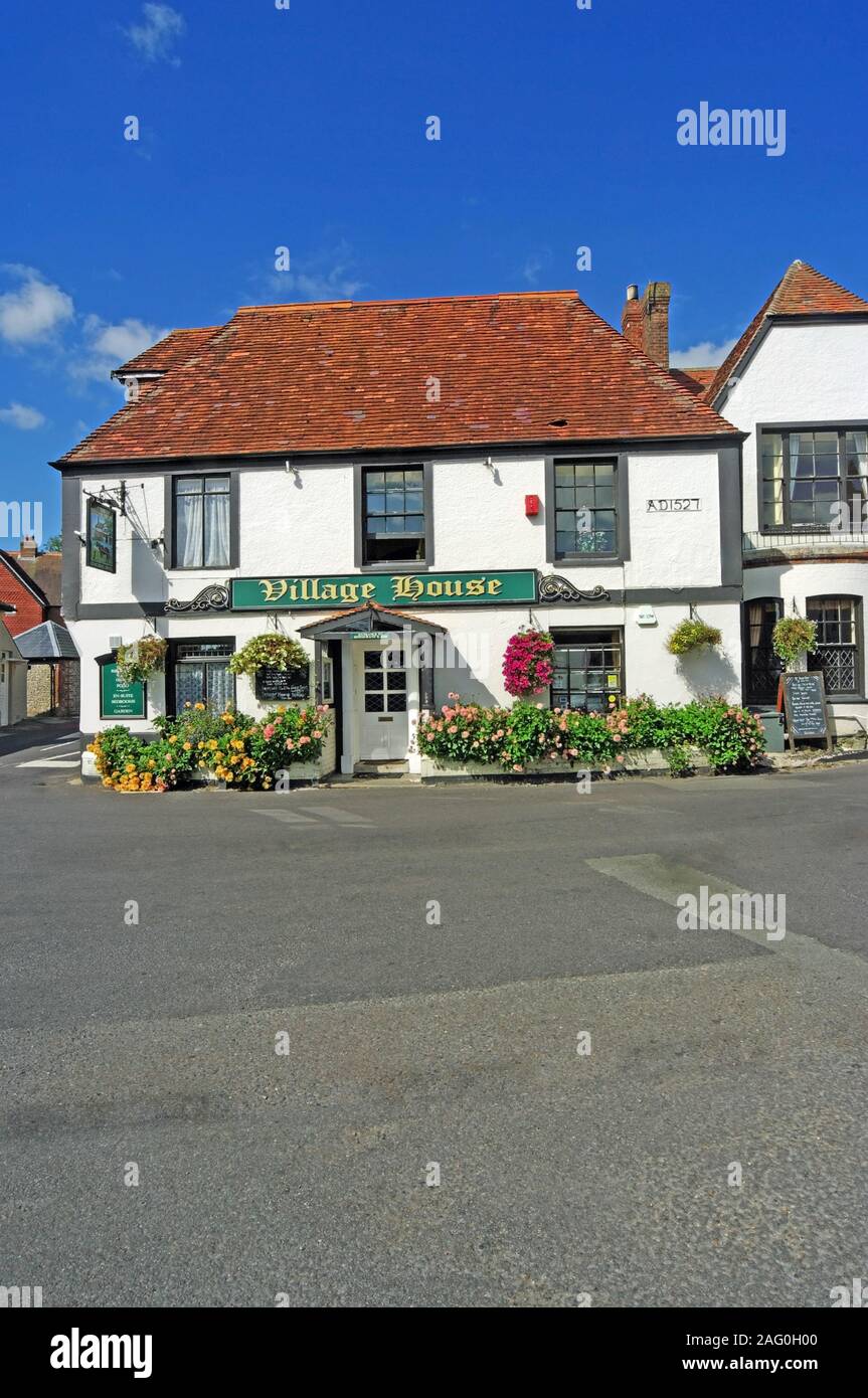 Village House Pub, Findon, Sussex Stock Photo