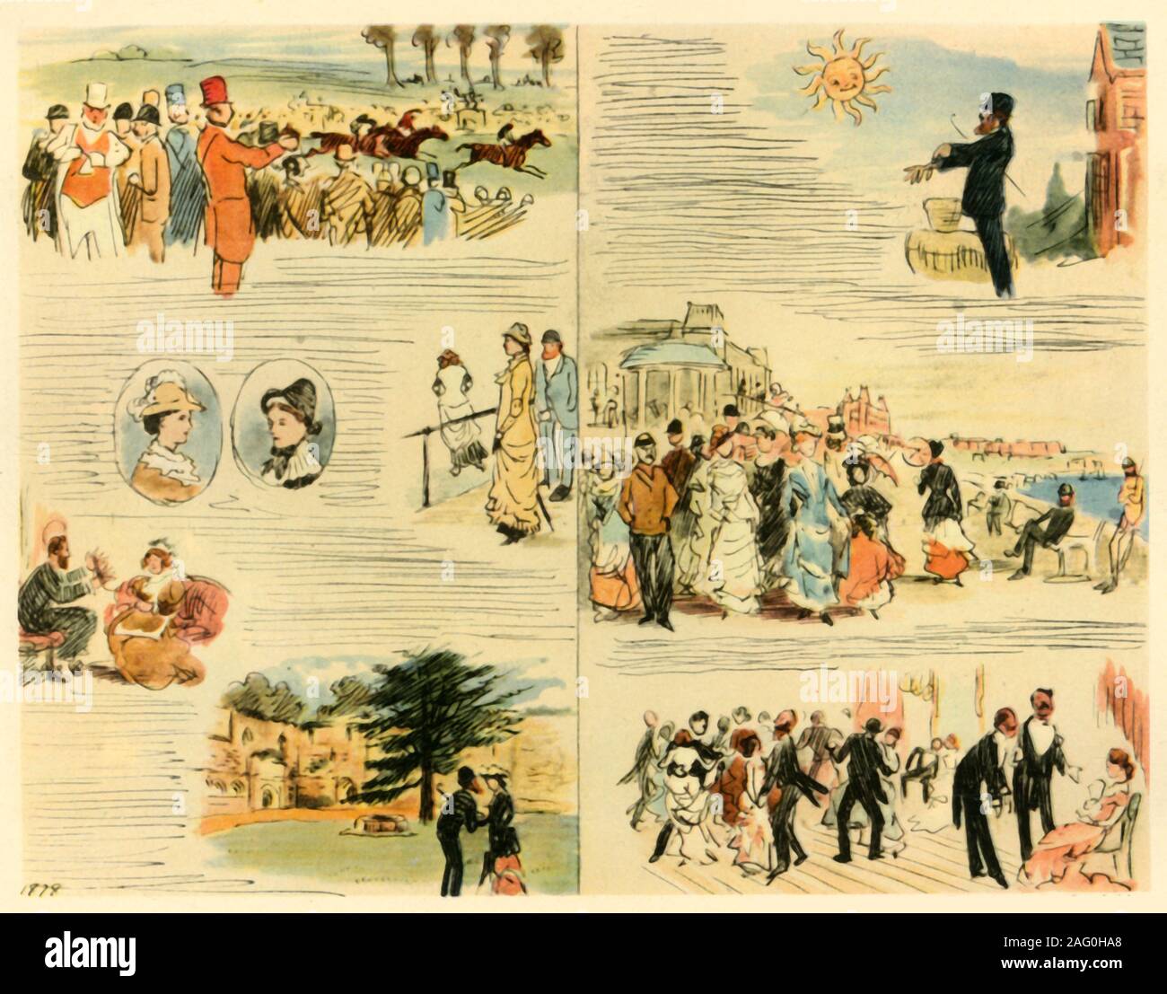 Vintage Victorian Style Newspaper Design Template High-Res Vector Graphic -  Getty Images, image size:1300x1107