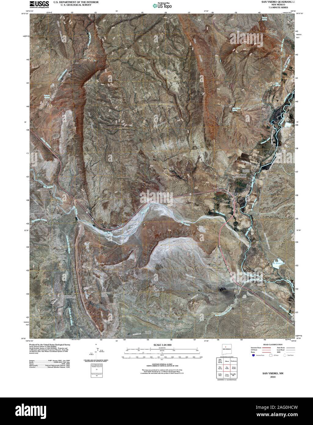 Map of san ysidro new mexico hires stock photography and images Alamy