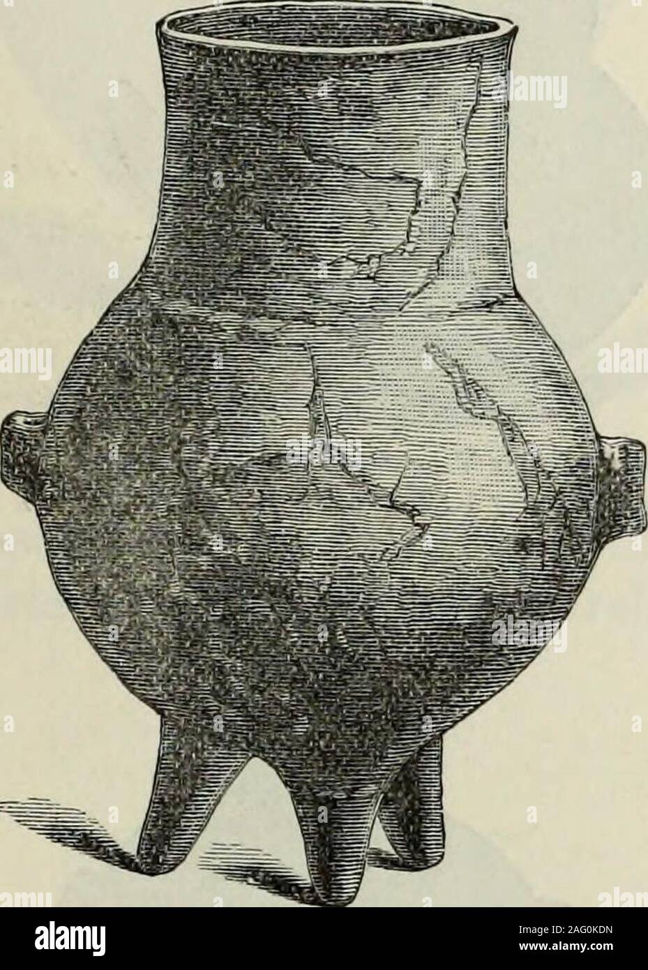 . Ilios : the city and country of the Trojans : the results of researches and discoveries on the site of Troy and throughout the Troad in the years 1871-72-73-78-79, including an autobiography of the author. No. 278. Globular Tripod,with tubular holes for sus^pen^ion.(Abuut 1 : 4 acuial size. Depth, 26 ft.) No. 279. Tripod Vase, with holes fur suspension. (1:4 actual size. Depth, 26 ft.). No. 2^0. Tripod Vase, with tubular holes for s•u^peu^ion. (1:4 actual size. Depth, 32 ft.) Stock Photo