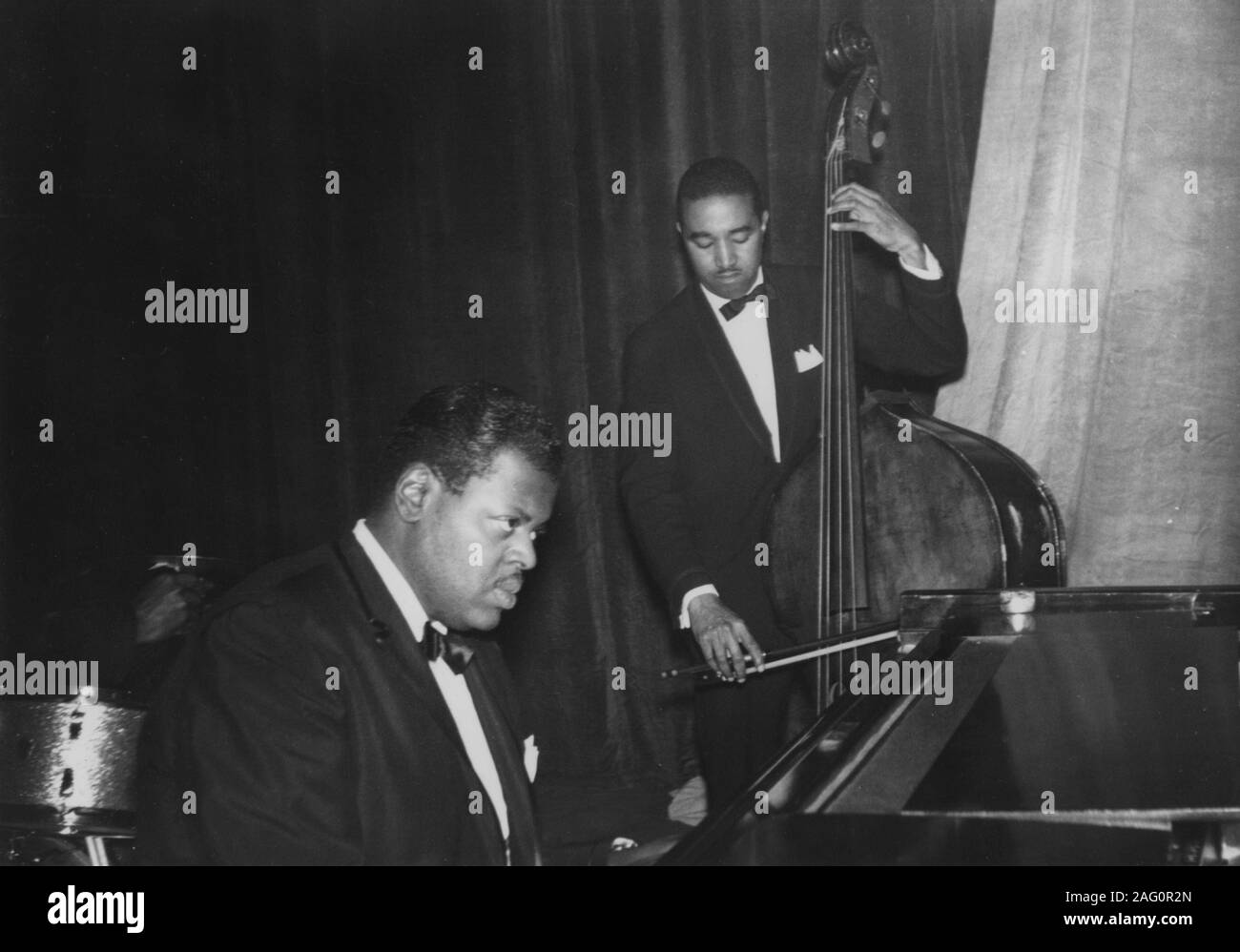 Oscar Peterson and Trio, c1965. Stock Photo