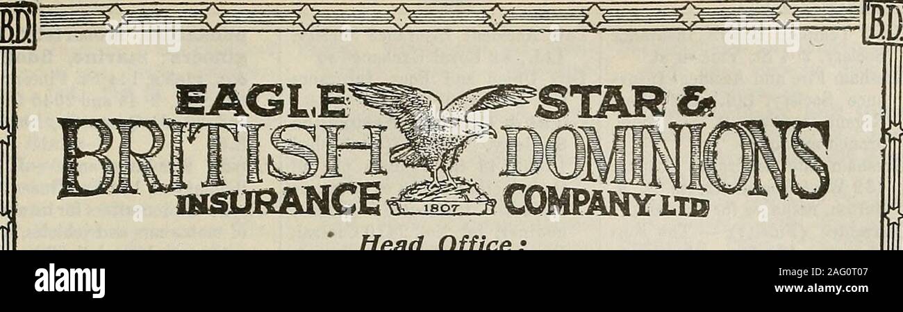 . The Post-Office annual Glasgow directory. ions Ins. Co., Ltd.,140 West George stFidelity Insurance — TheNational Guarantee & Surety-ship Association, David R.Niven, res. secy., 86 St. Vincentst reetFine Art and General Insurance Co., I td., 38 Renfield streetFire Insurance—Eagle Starand British Dominions InsuranceCo., Ltd., 140 West GeorgestreetFire Insurance at Non-TariffRates — Scottish Auto-mobile and General In-surance Co., Ltd., 136, 138Hope streetFire Insurance — The EmployersLiability Assurance Corpn. Ltd.,179 West George «tFire Insurance—The Scot-tish Boiler and GeneralInsurance Co., Stock Photo