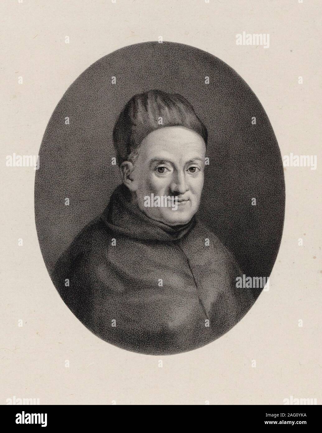 Portrait of the composer Giovanni Battista Martini (17061784). Private