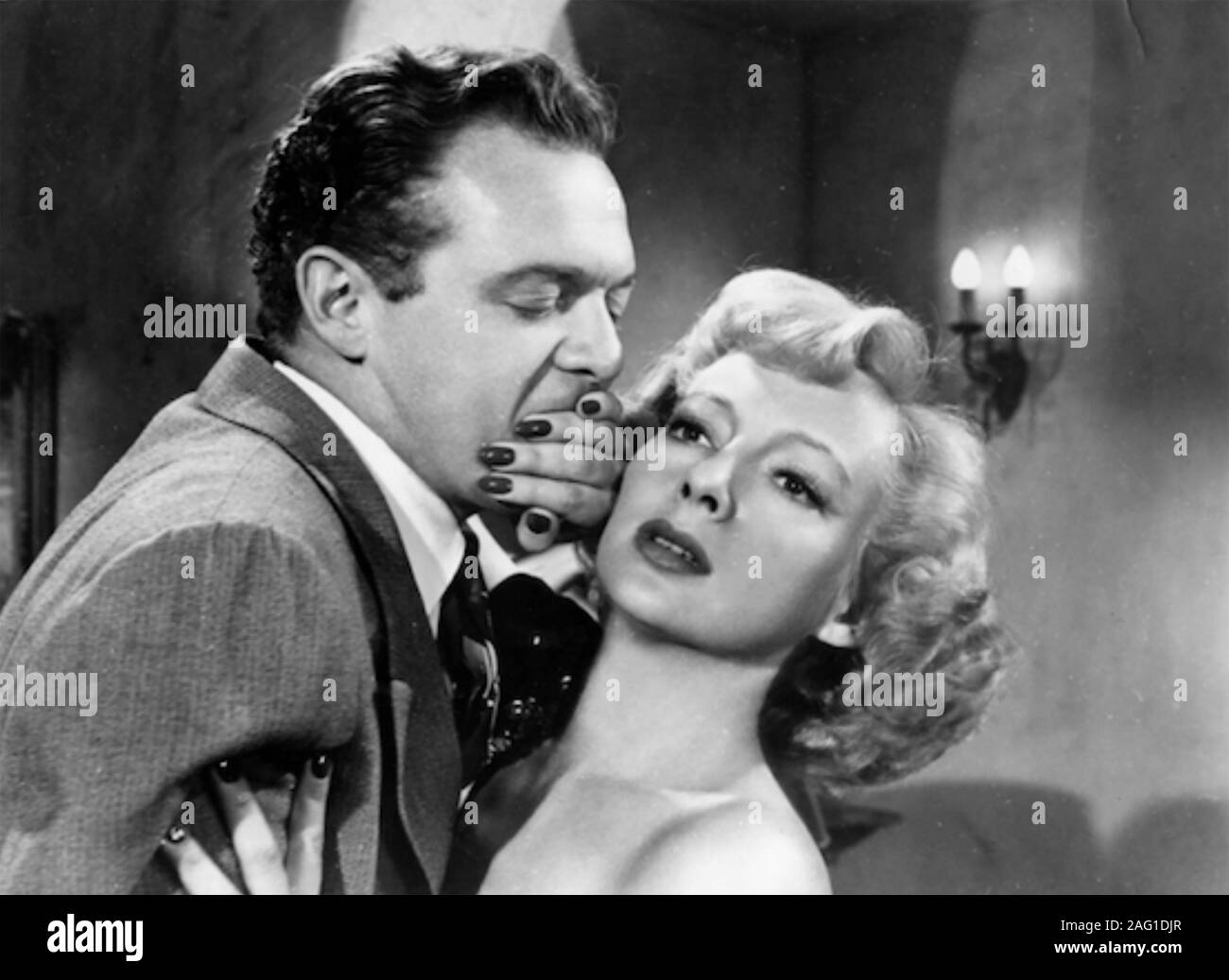 THE PROWLER 1951 Horizon Pictures film with Evelyn Keyes and Van Heflin Stock Photo