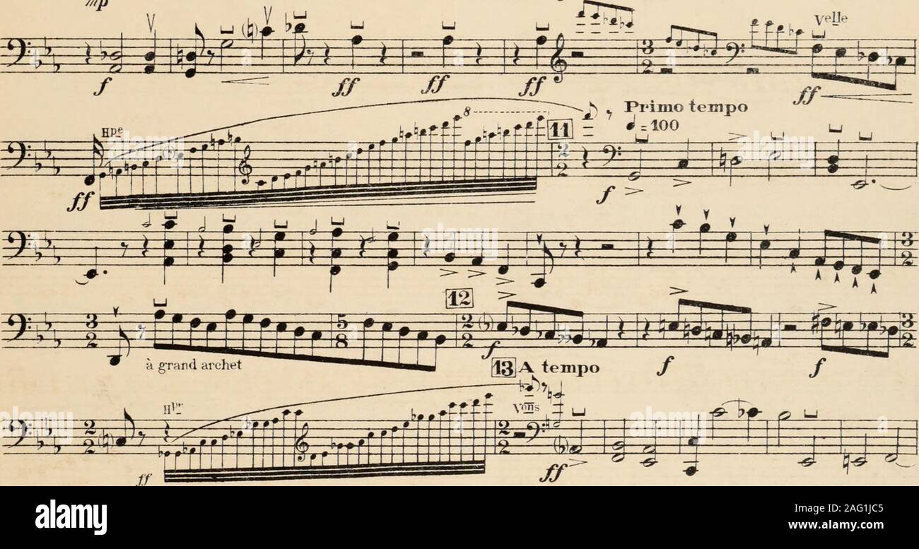 . Quintette en ut mineur pour deux violons, alto, violoncelle, et harpe. ^ ^ i r:S ?^—*—•-»- ^ i ? S: yell (^r^//*9.) /y&gt; A.L. t« f&gt;i8 VIOLONCELLE J. 84 ^-^ -?» Ell se iappro ^ Pi^^- J = J l«4 Doppio ^^^^^^te. ^// ^? nuen   «3fo ^ ALTO ^ l^-Vy ALTO 2^V0JH11--Vnn ^^^^ S ^5 s i -:::^ [14! 3S ^r ^^^^^^ i^^^i^V^^ s f ^^ J l(7)«% ^.il,^ I^J^^^j f ^ • 19- /// ^^ ^—(g I ^ e iJ y^ ^y /// iir^jiiJ&lt;rTri!rfT^ t 1 0:.r ^ z: m ^ 7—r y ^f^* Doppio piu lento # = 84 ynns i—j ^ ALTO r I JlJ 0 , ^ li^ ^Tk Q?-^^Tf^ ? iin r — ?  su Stock Photo