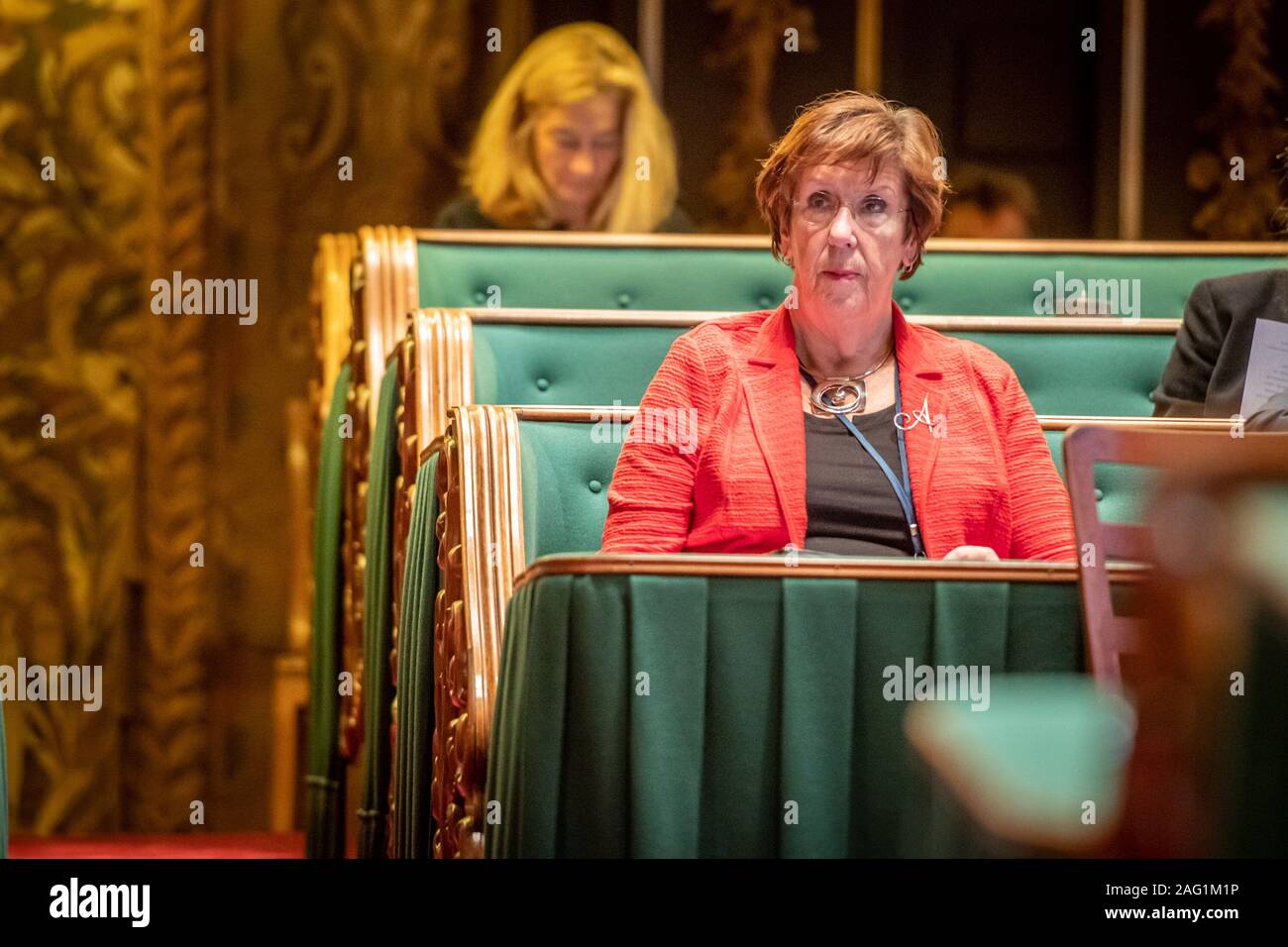 Den Haag, Netherlands. 17th Dec, 2019. DEN HAAG, 17-12-2019, Debate about nitrogen policy/stikstofbeleid in the First Chamber. Credit: Pro Shots/Alamy Live News Stock Photo