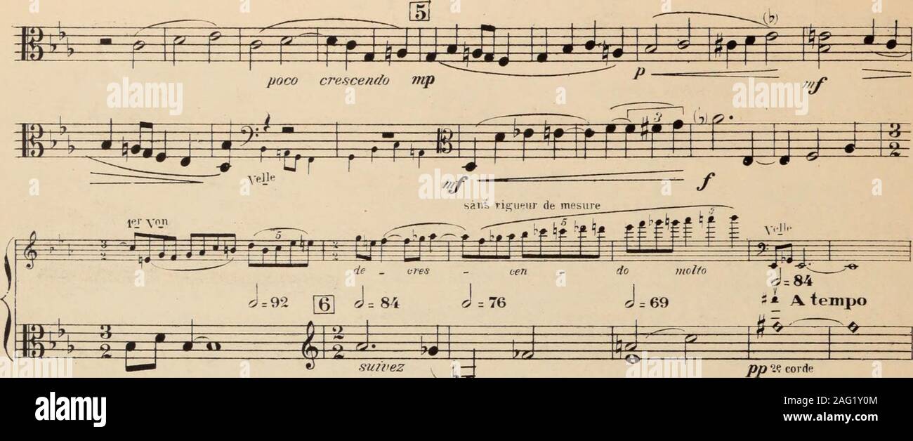 . Quintette en ut mineur pour deux violons, alto, violoncelle, et harpe. Copyright by Alphonse Lediic Pt CJ? 1920Paris. ALHPONSE LEDlC n CL«. 3, rue de Grammont. &gt; A.L.lK,ft28 Tons dioilti d^rpijculion renf-rw^ poui-(oi/t days ALTO. da   cres  yVh? cen do   mo/fo j^i.lLi^Ji ^ ^ -!»«- PPH ppp -e-   ^-e- i 3?forde ^ , VPJ = 80 TT & m !;J I J J^g^U^g-, i^ :2: ?S7 lyg I * T5 ppp(H^-g/i-9s.) pp ppp^H^-g^/iss.) If vy Stock Photo