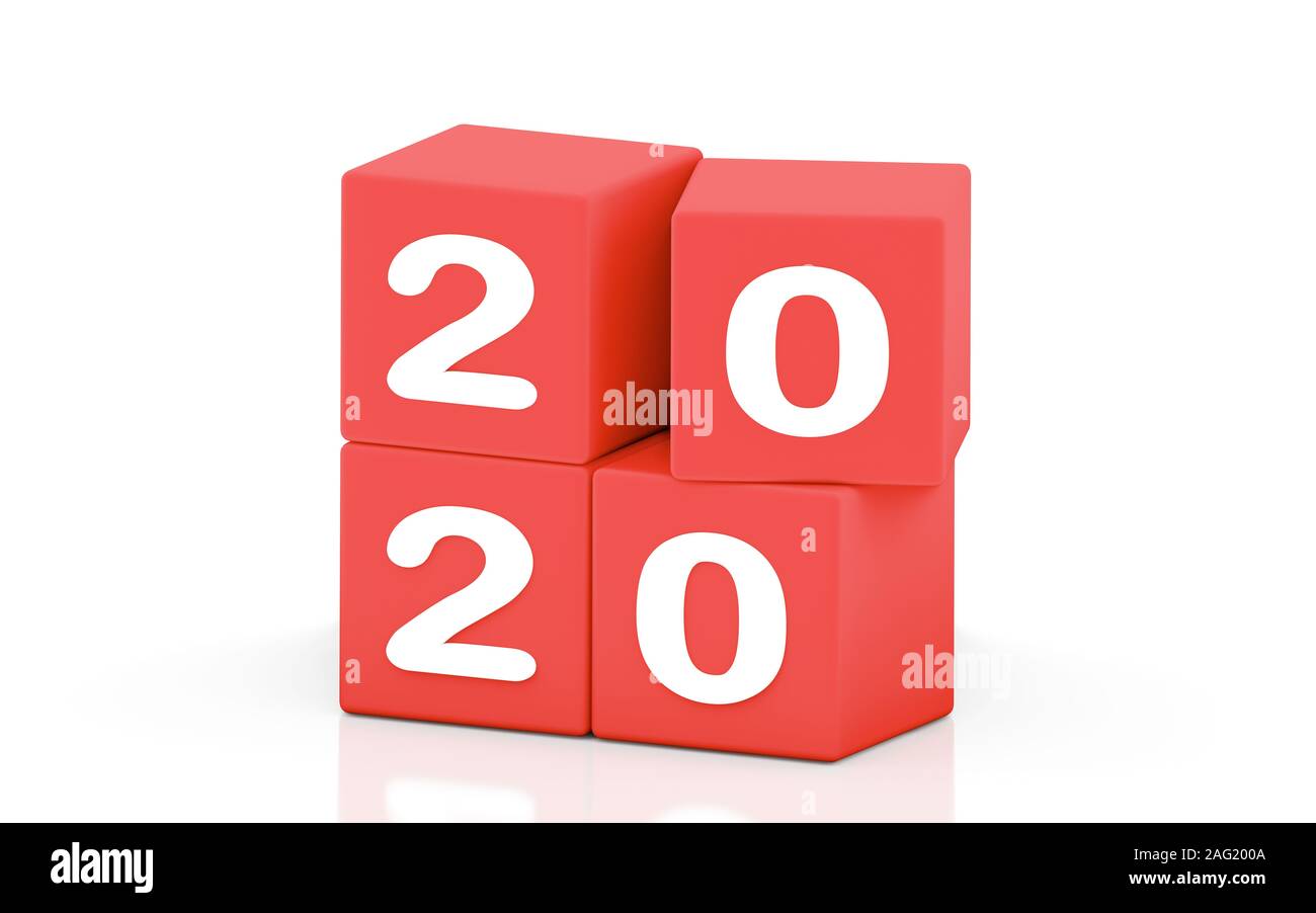 2020 new year Stock Photo