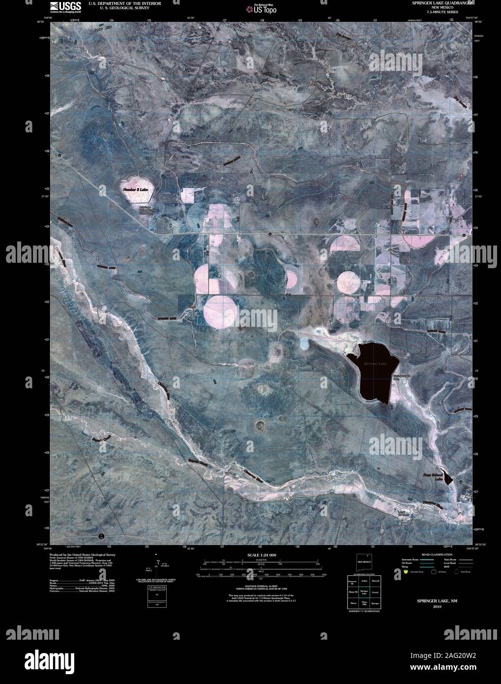 Springer new mexico map hires stock photography and images Alamy