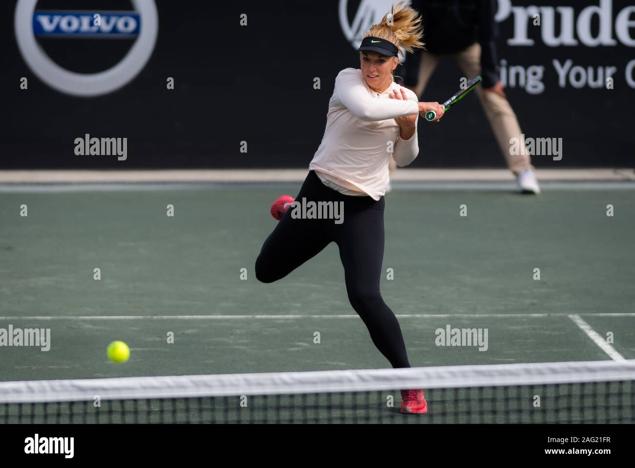 Sabine Lisicki of Germany in action during the first round of the 2019  Volvo Car Open WTA Premier tennis tournament Stock Photo - Alamy