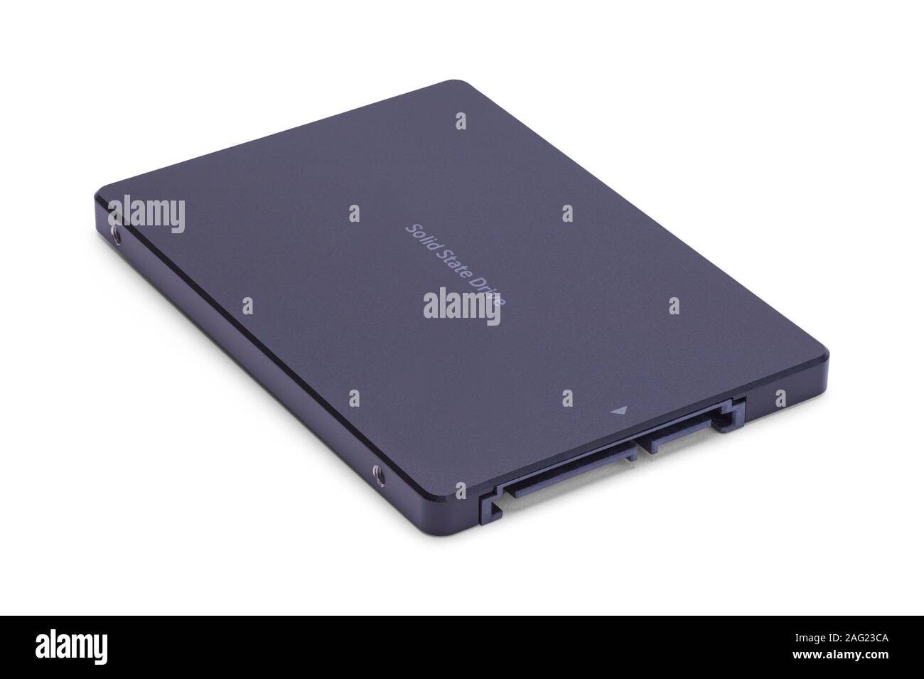 Solid State Hard Drive Isolated on White Background Stock Photo Alamy