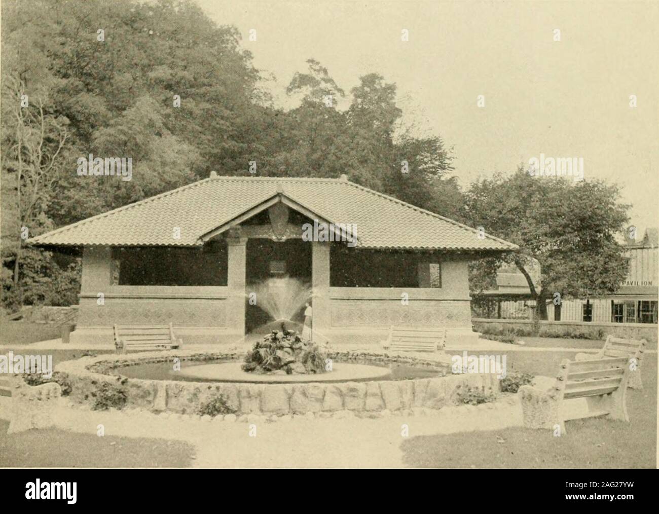 . Descriptive and illustrated guide book of the famous Watkins Glen, a