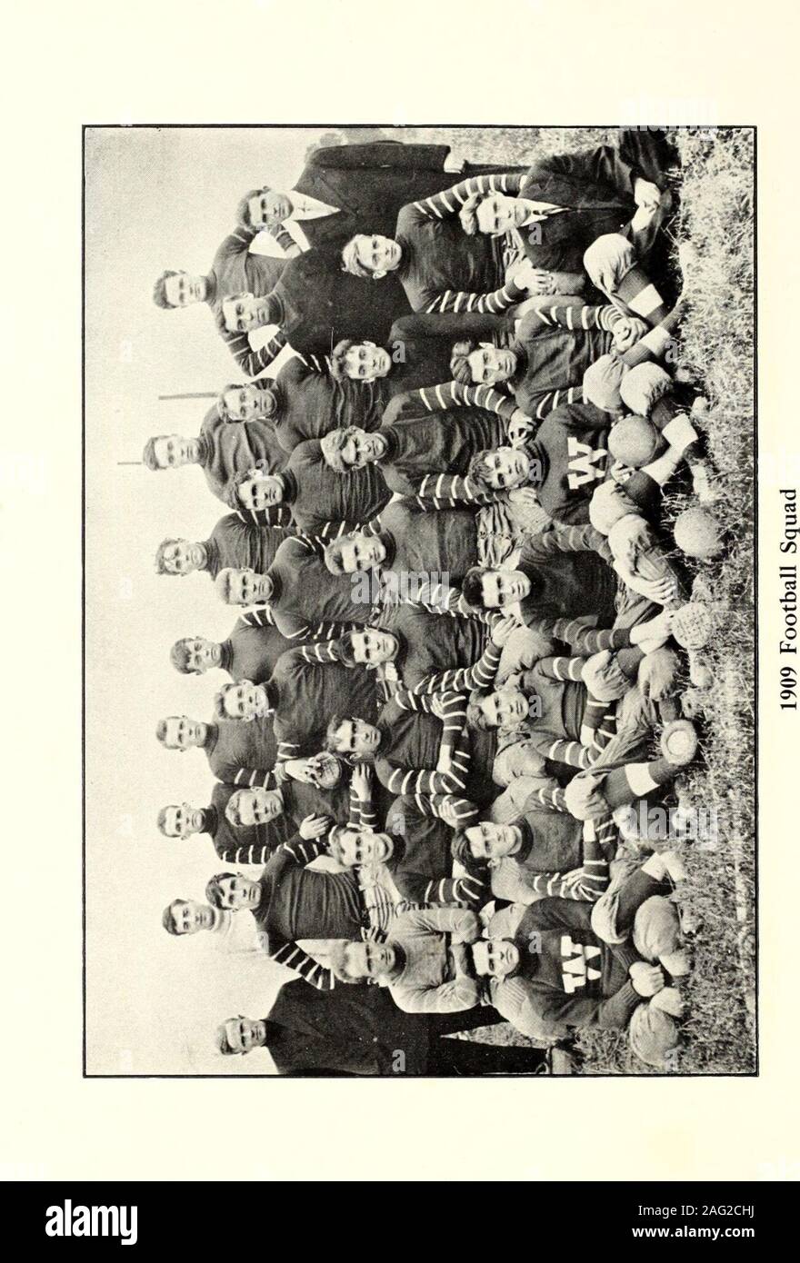 . Argo. THE ARGO, i 910 97 1909 Football Team Coach Charles E. McMahon