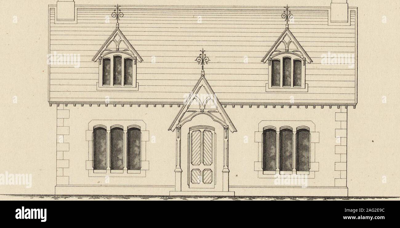 Cottage Lodge And Villa Architecture Oor Is 11 Feet Attic Plan