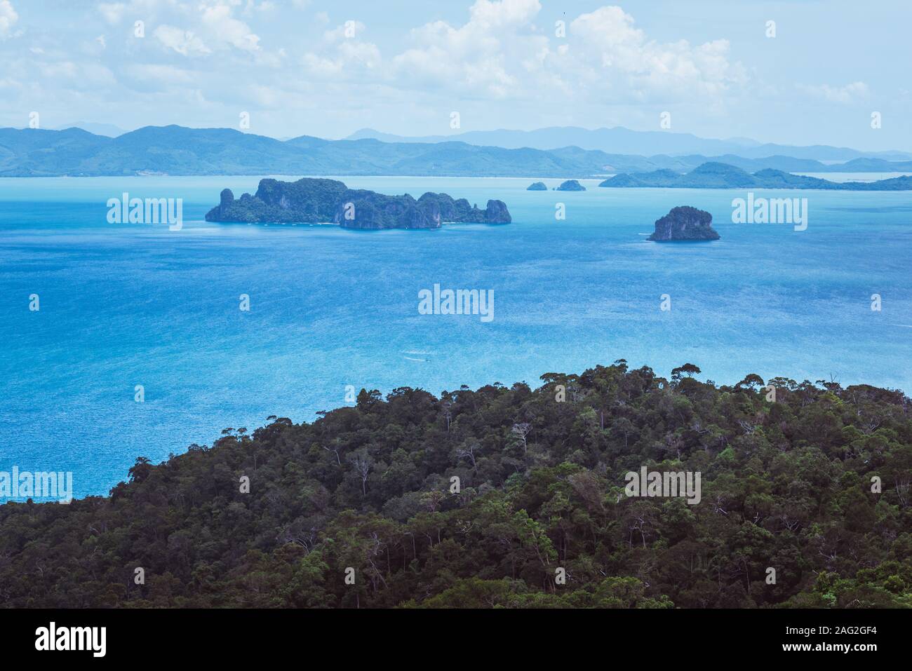 Koh Hong Islands, Krabi, Thailand. Mu Ko Phi Phi National Park. Stock Photo