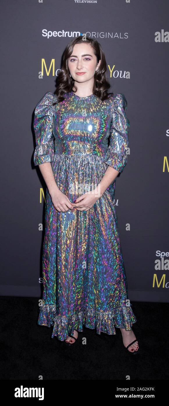 Abby Quinn attends the "Mad About You" red carpet event at The Rainbow