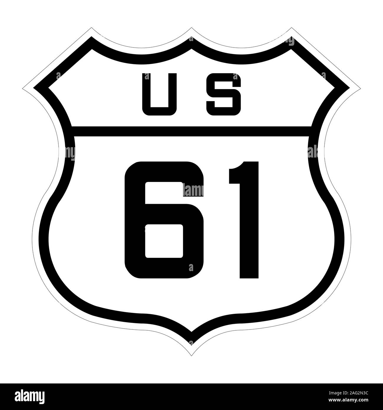 Highway 61 Sign High Resolution Stock Photography and Images - Alamy