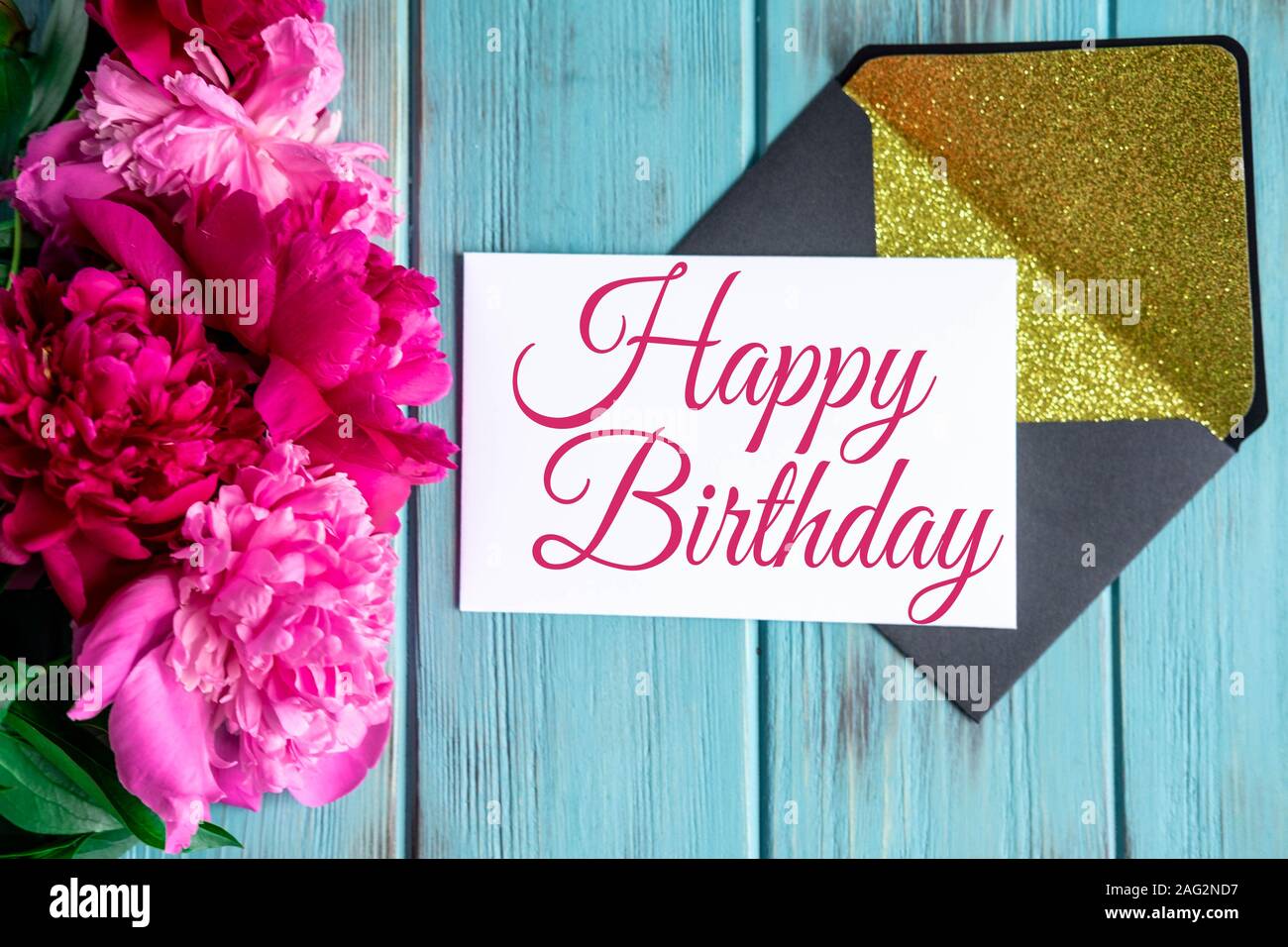 Birthday Girl Lettering Flowers High Resolution Stock Photography And Images Alamy