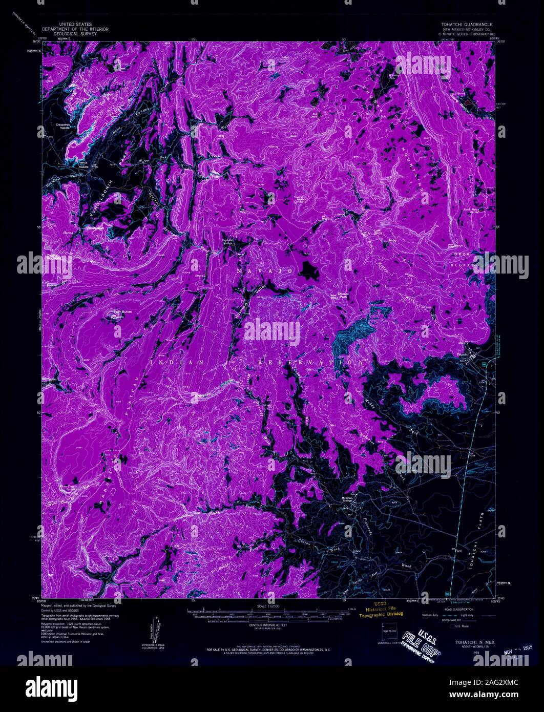 Map of tohatchi new mexico hires stock photography and images Alamy