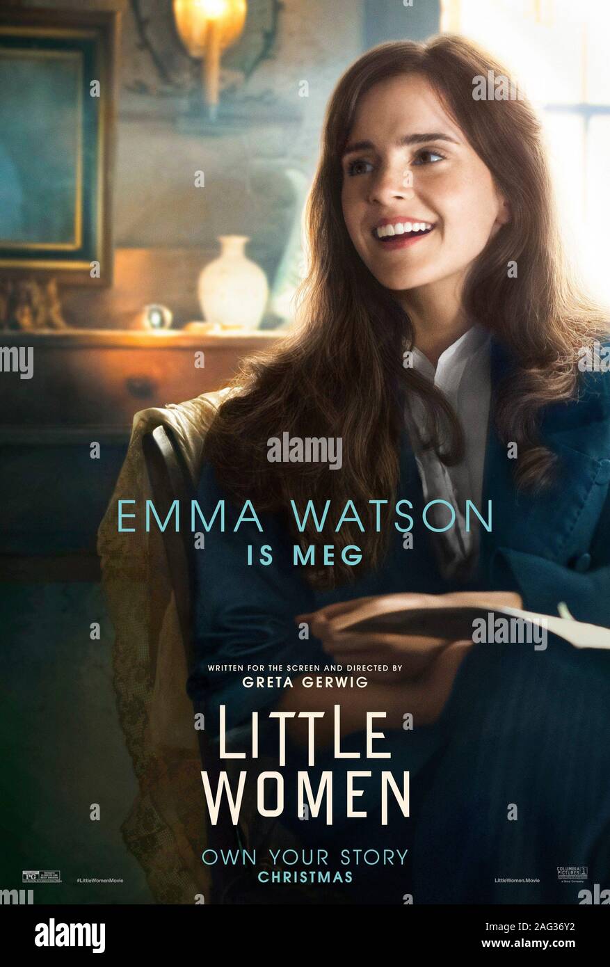 LITTLE WOMEN US Character Poster Emma Watson As Meg March 2019 LITTLE WOMEN US Character Poster Emma Watson As Meg March 2019