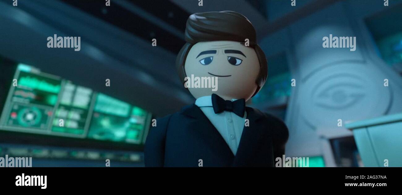 PLAYMOBIL: THE MOVIE, Rex Dasher (voice: Daniel Radcliffe), 2019. © STX  Entertainment / courtesy Everett Collection Stock Photo - Alamy