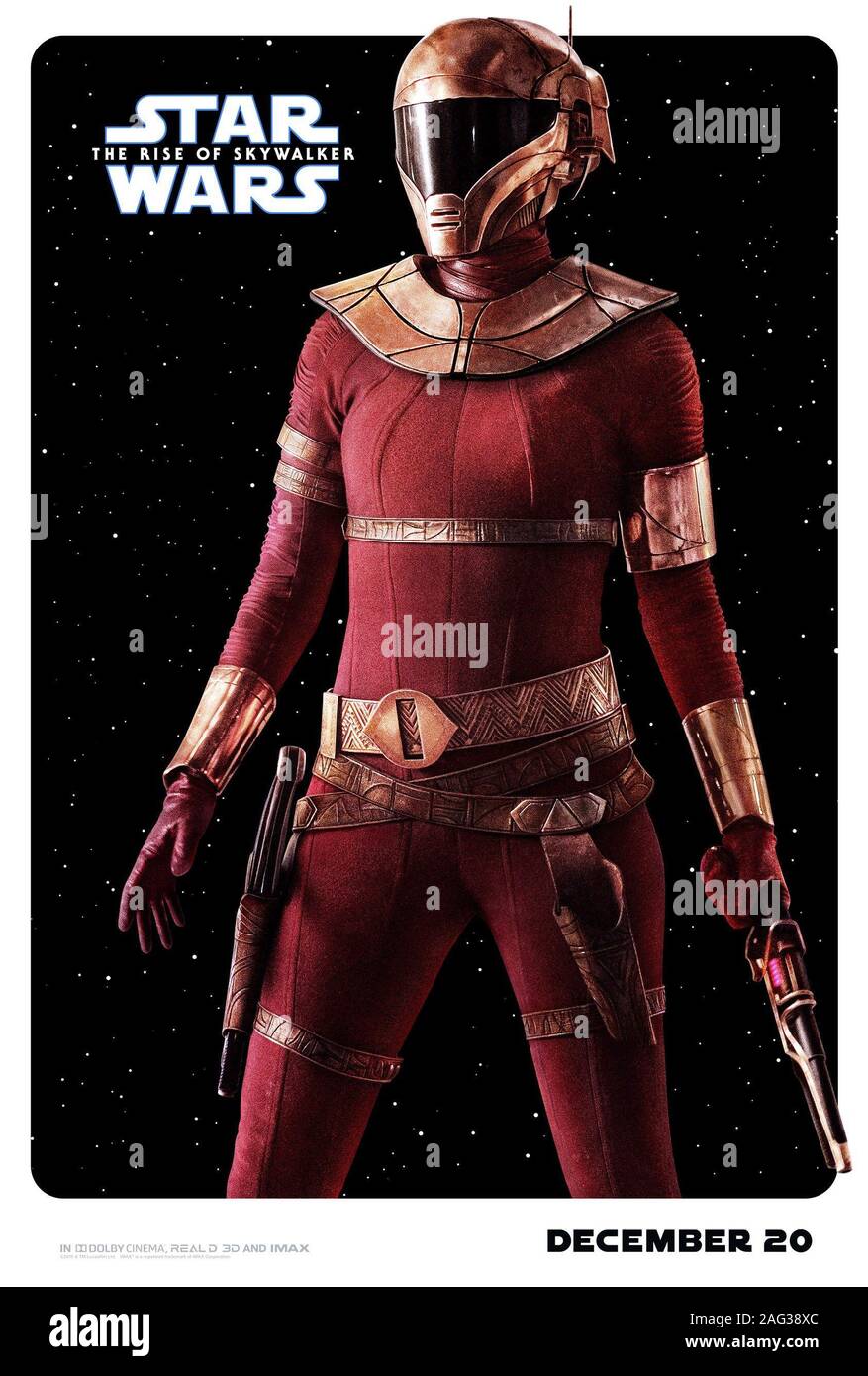 STAR WARS THE RISE OF SKYWALKER, (aka STAR WARS EPISODE IX), US character poster, Keri Russell