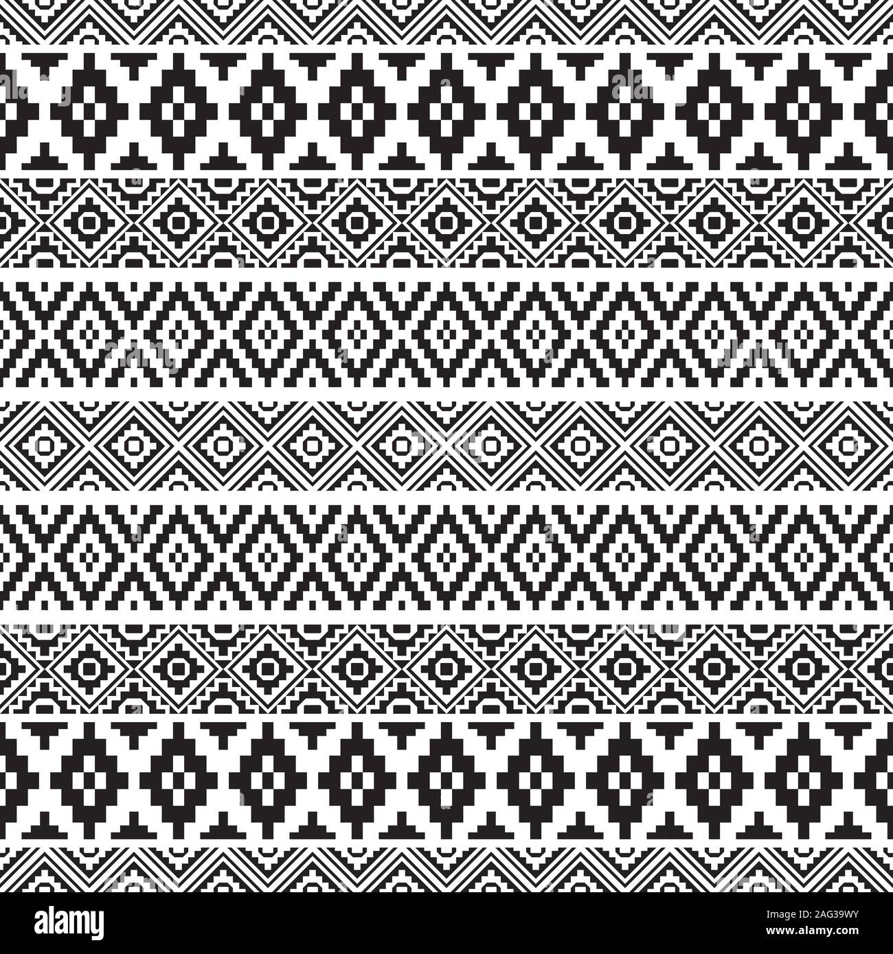Moroccan Vector seamless pattern, abstract geometric background illustration, fabric textile pattern Stock Photo