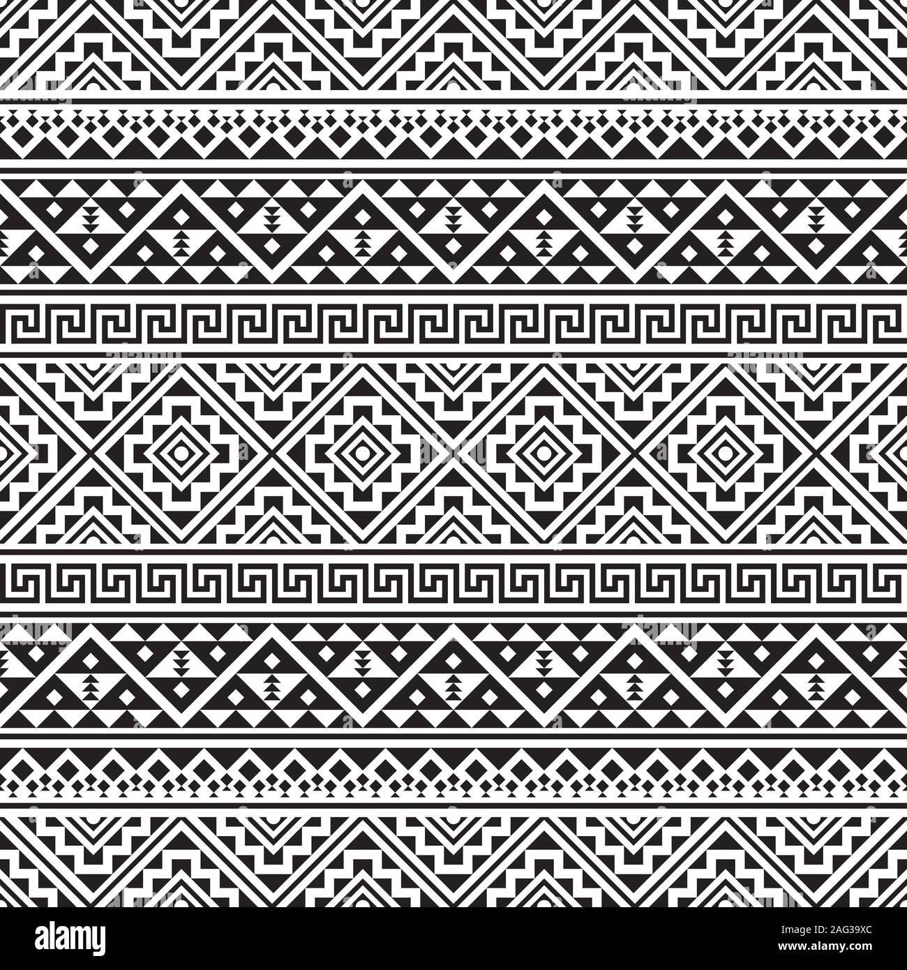 Moroccan Vector seamless pattern, abstract geometric background illustration, fabric textile pattern Stock Photo