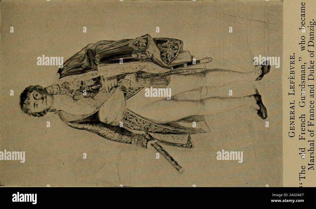 . Bernadotte, the first phase, 1763-1799. ni, vol. viii. p. 155. On 21 st May the Austrians gave notice determin-ing, at the end of ten days, the armistice ; and on 3 istMay, General Kleber started on his march up theeastern bank of the Rhine, from Diisseldorf to theriver Lahn. In the course of this march he fought andwon a brilliant victory at Altenkirchen. He was sup-ported in this engagement by three future Marshals ofthe Empire—Lefebvre, Soult, and Ney. With theirhelp he overcame all resistance, and took up a positionwhich enabled the main body of the French army,including Bernadottes divi Stock Photo