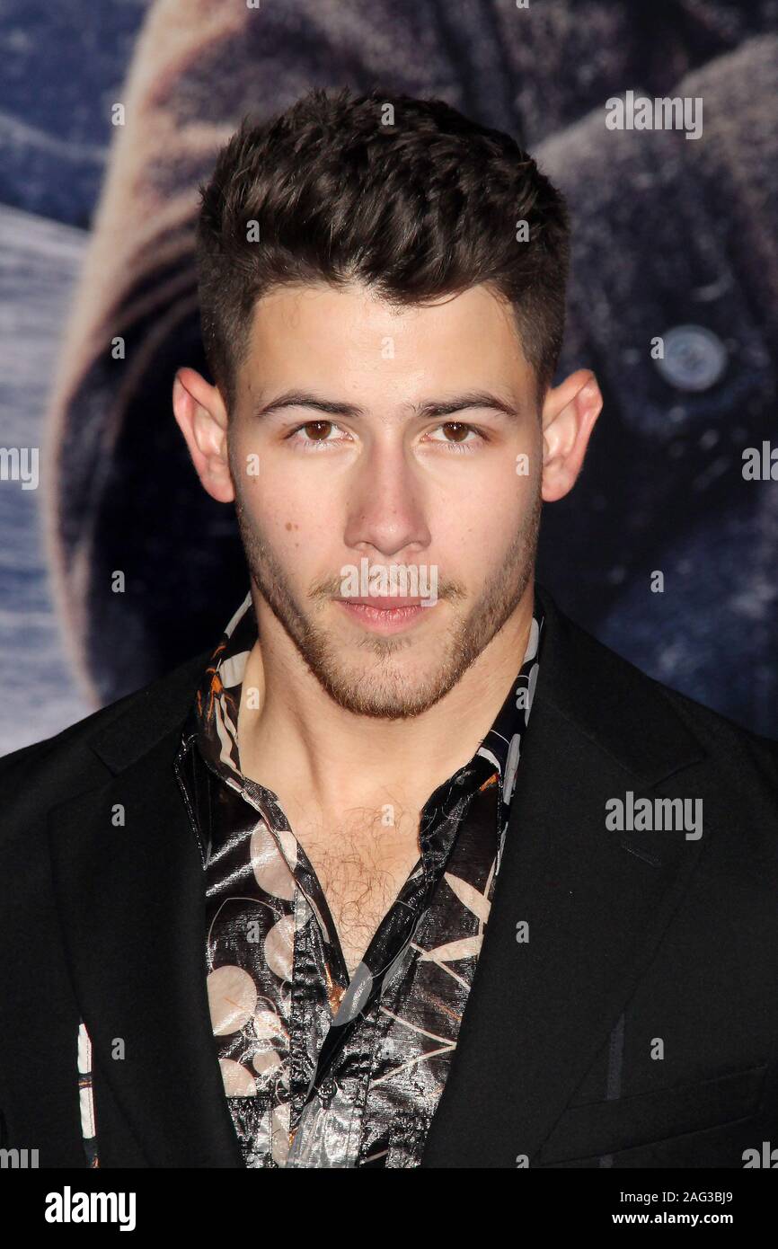 Los Angeles, USA. 09th Dec, 2019. Nick Jonas 12/09/2019 “Jumanji The