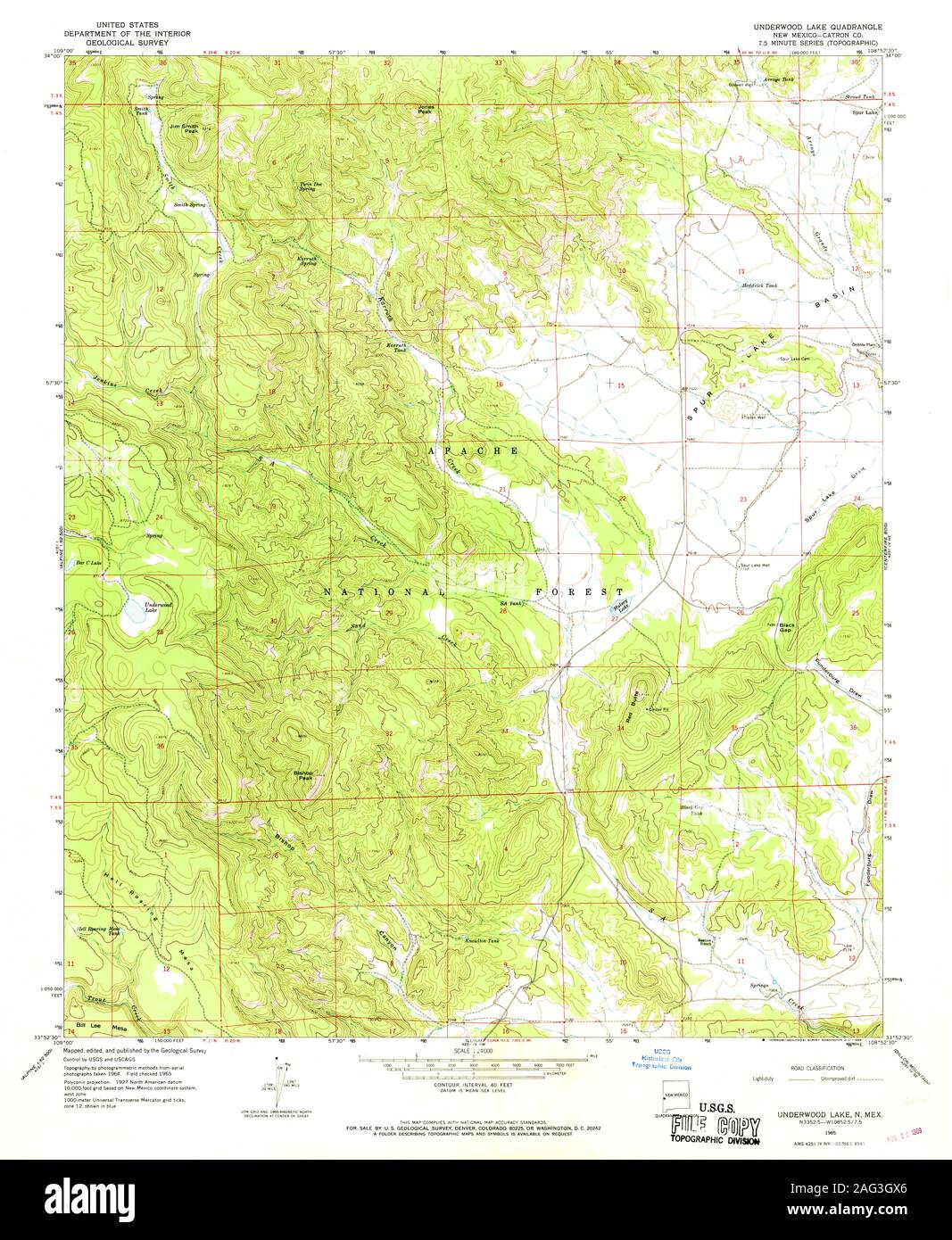 New underwood map hires stock photography and images Alamy