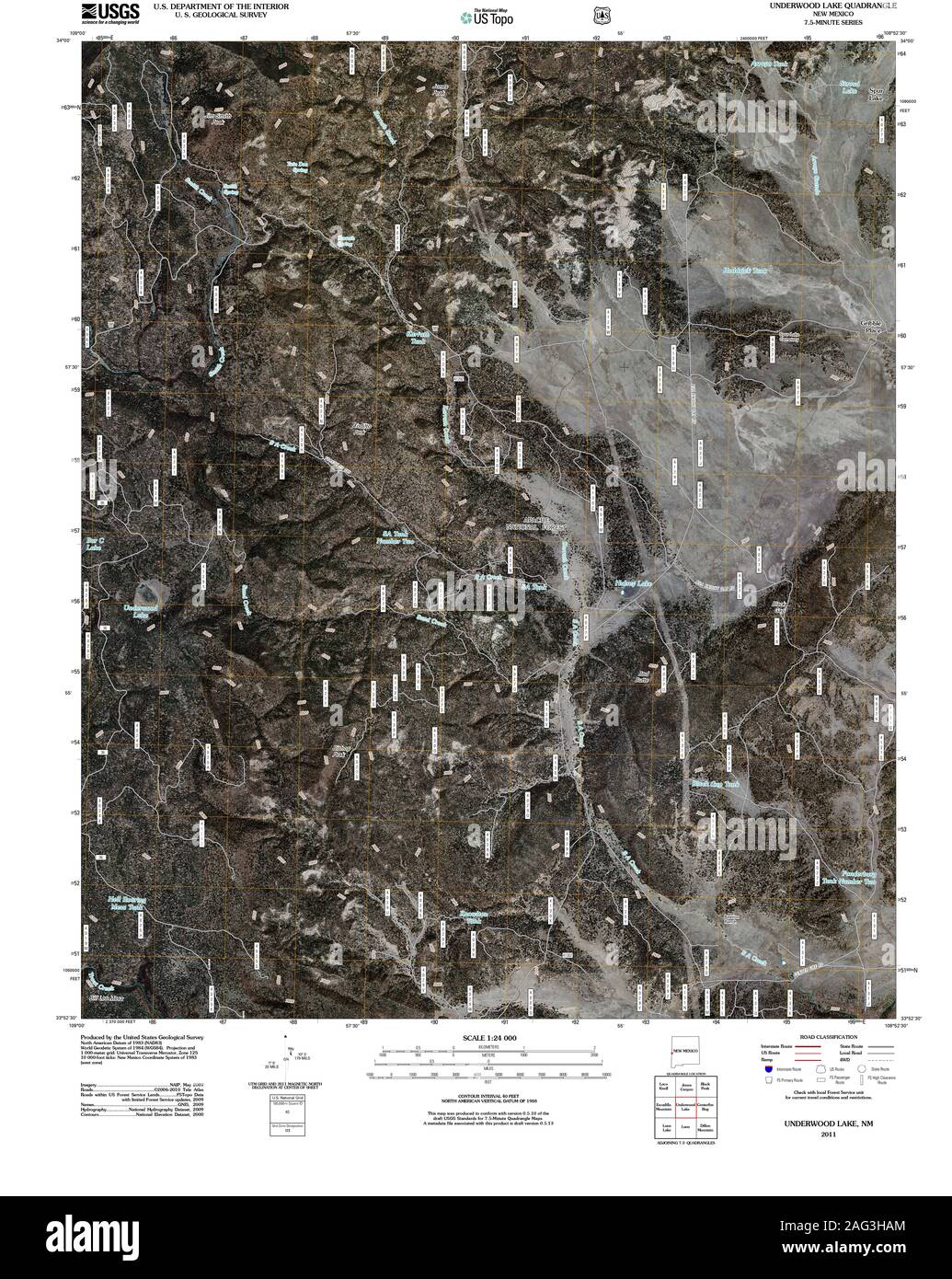 New underwood map hires stock photography and images Alamy