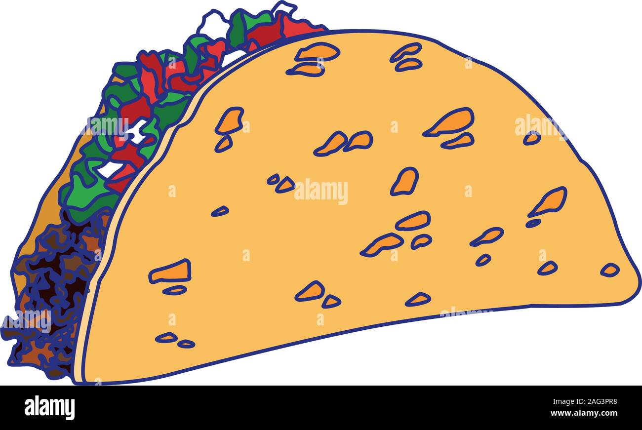 Isolated mexican food vector design Stock Vector Image &amp; Art - Alamy