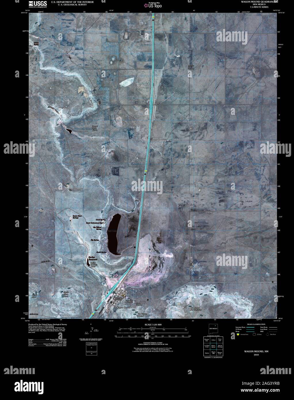 Wagon mound map hires stock photography and images Alamy