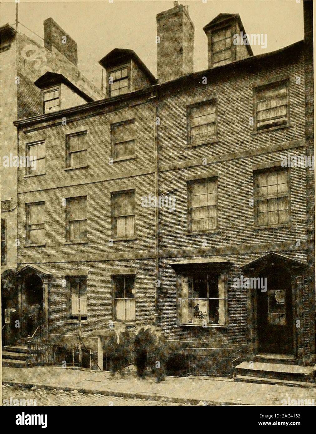 . Historic buildings now standing in New York, which were erected prior