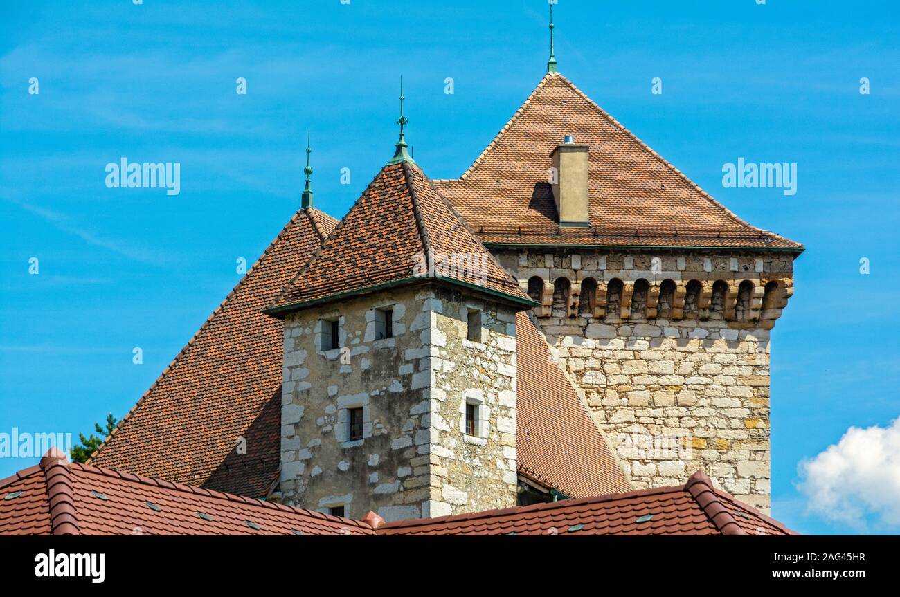 France, Haute-Savoie, Annecy, Musee - Chateau d'Annecy, castle museum ...