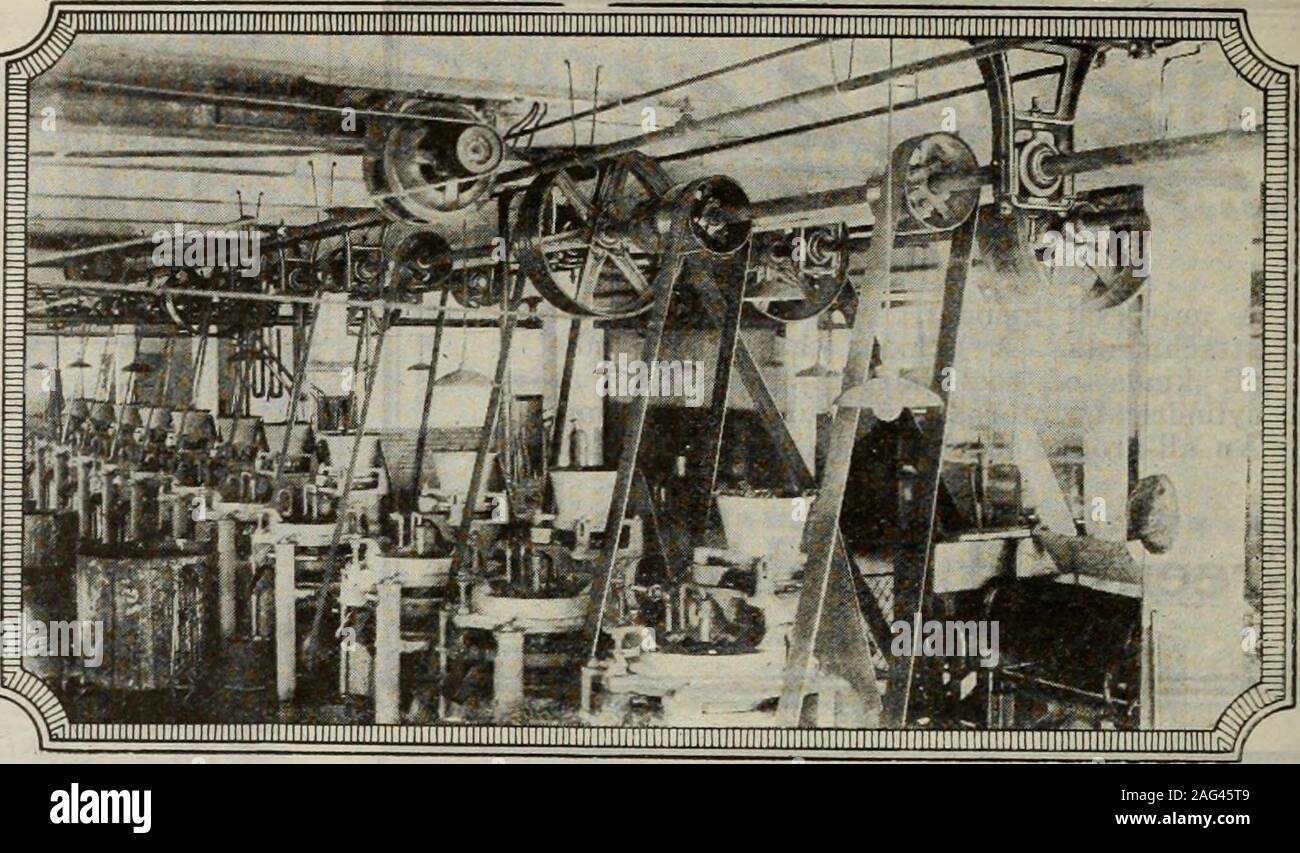 . Canadian machinery and metalworking (January-June 1919). INVESTIGATE! SEND FOR CATALOG C OR ASK THE USER FIFTEEN YEARS OF SATISFIED USERS *$&©©{£&gt; vWKJSGSeu caa©M0Ki@ ©@&gt; BRAZIL INDIANA USA 84 C A N A 1) I A N M A CHIN E R Y Volume XXI Power Losses Belt slip, air fanning, tooheavy pulleys—account forlosses of hundreds or thou-sands of dollars in manyplants throughout the coun-try. Check these power and fuellosses. Reduce belt slip andwindage (air fanning) to aminimum. Make every tonof coal do full duty by in-stalling. Stock Photo