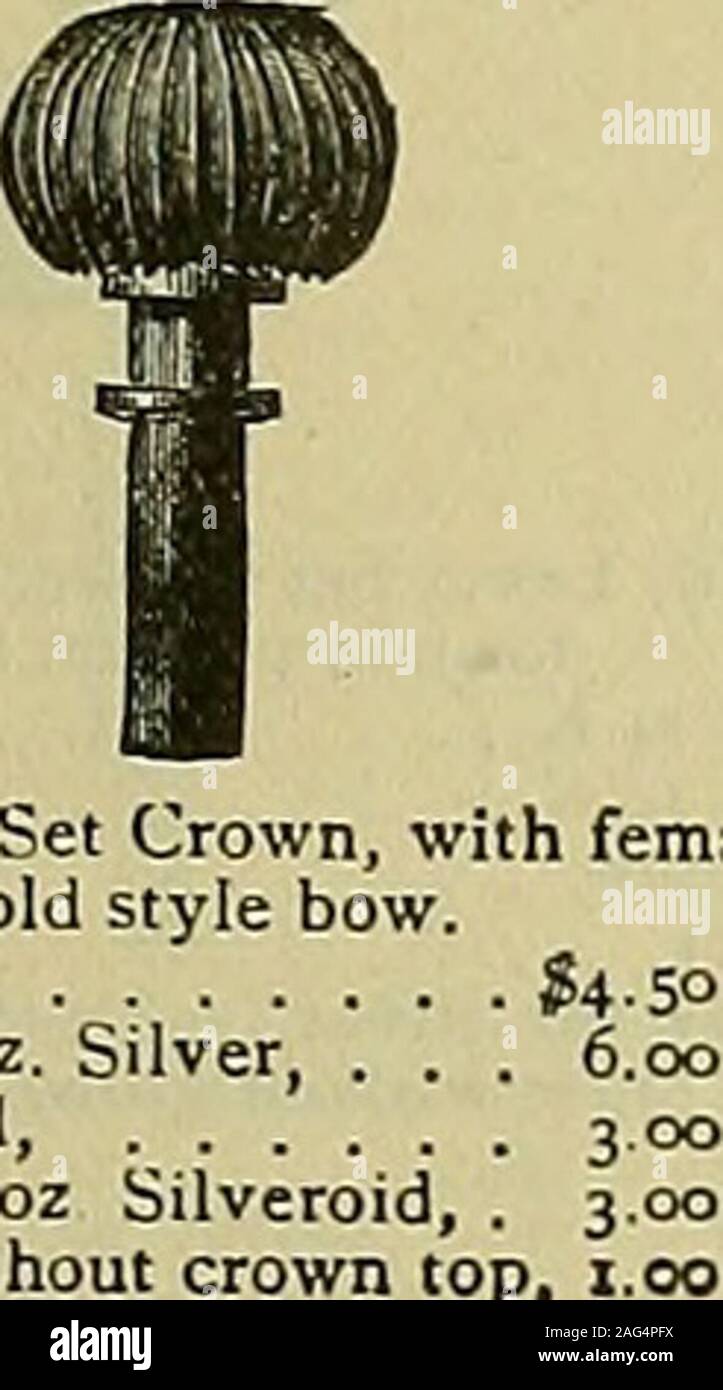 20th century catalogue of supplies for watchmakers jewelers and