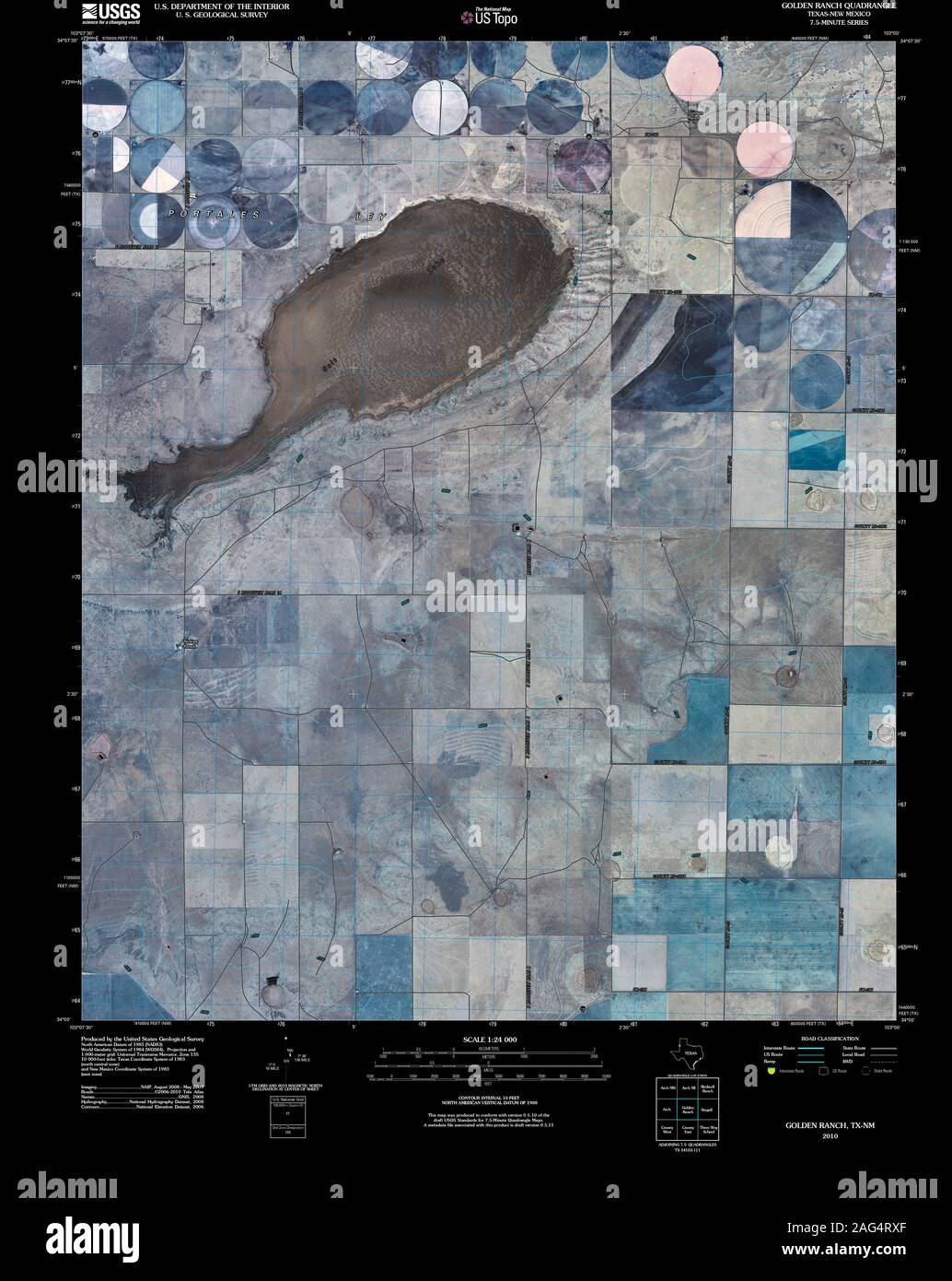 Map of golden new mexico hi-res stock photography and images - Alamy