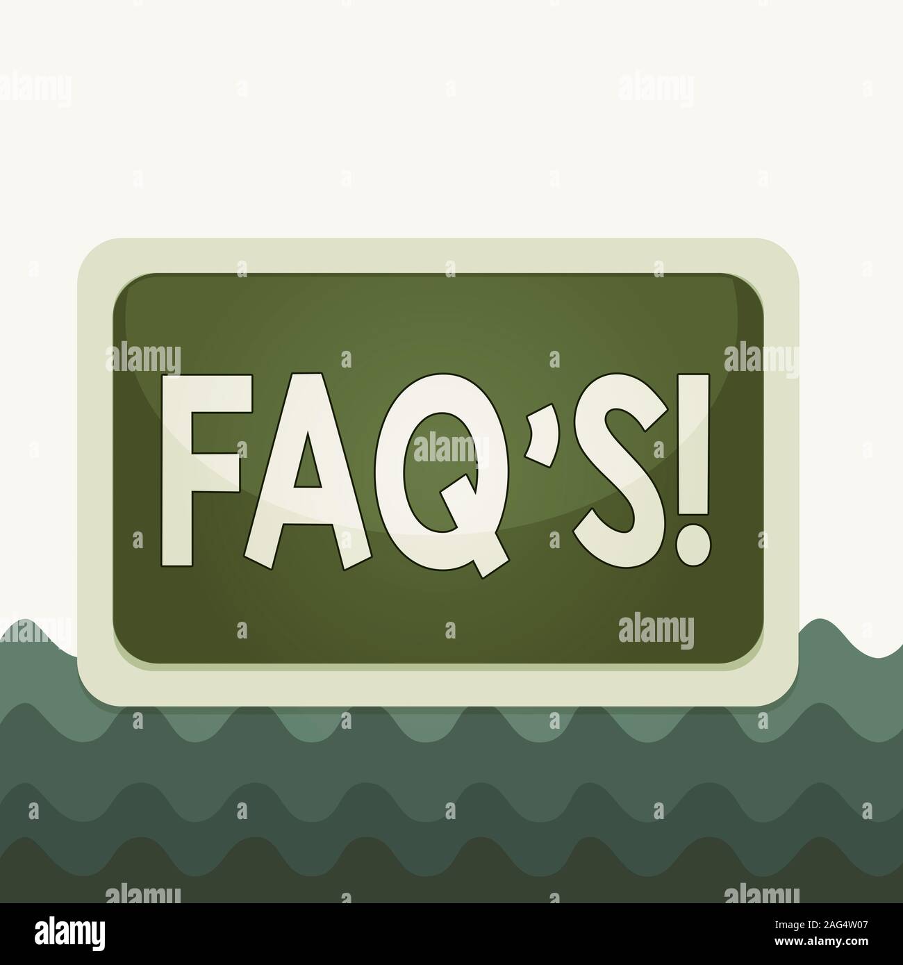 Conceptual hand writing showing Faq S. Concept meaning list of ...