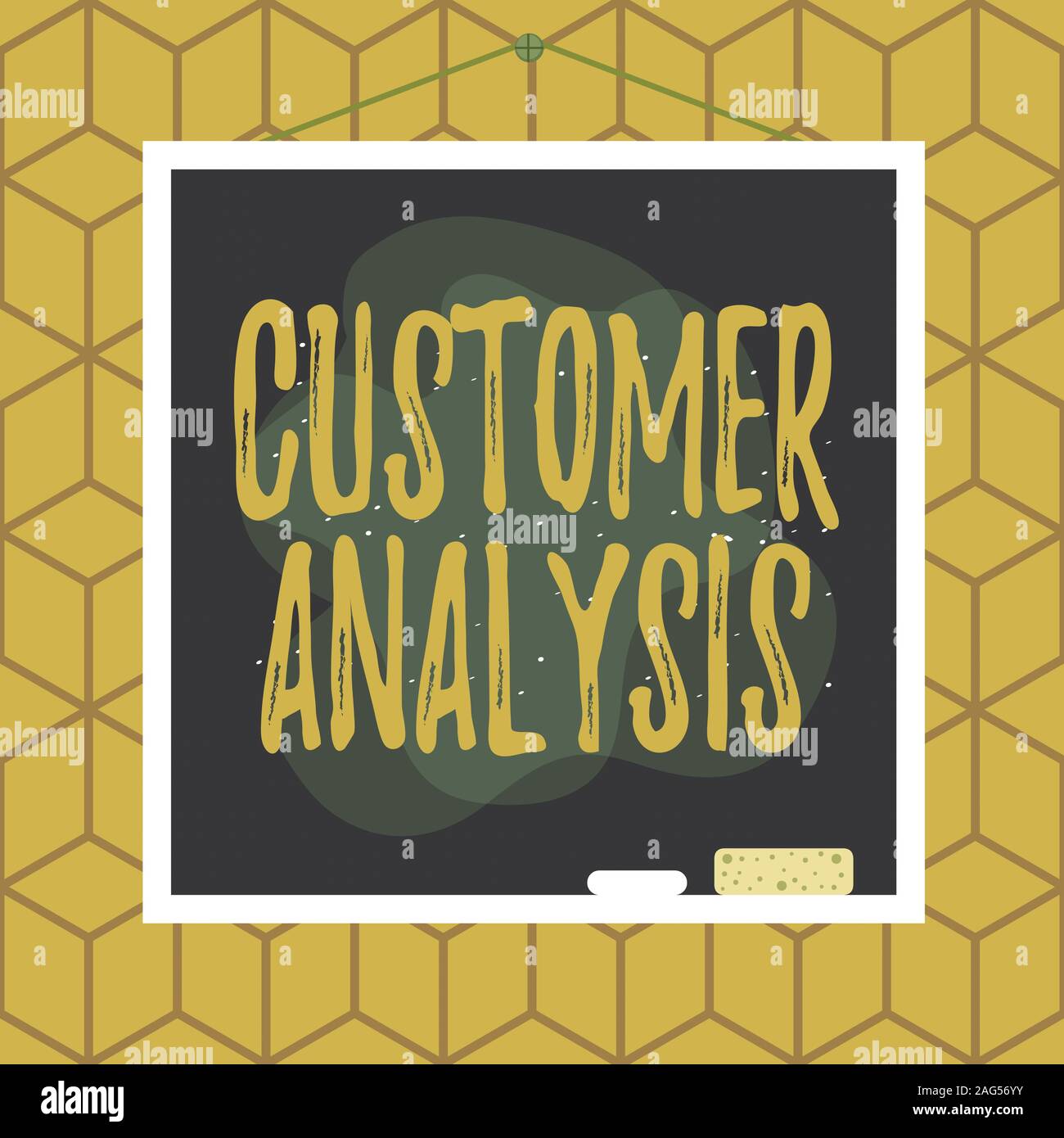 Customer Analysis Lettering Conceptual hand writing showing Customer Analysis. Concept meaning ...