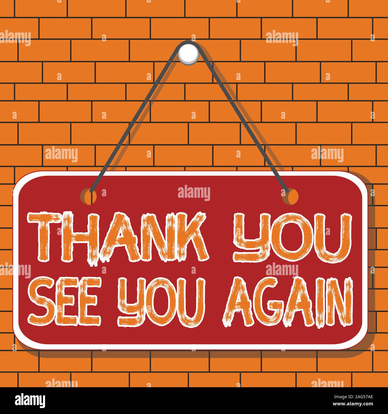 Text sign showing Thank You See You Again. Business photo