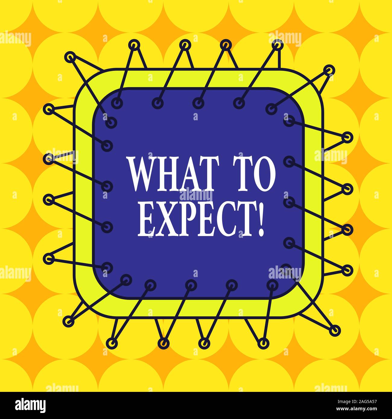 Expect A Text Handwriting text What To Expect. Conceptual photo asking about regard ...