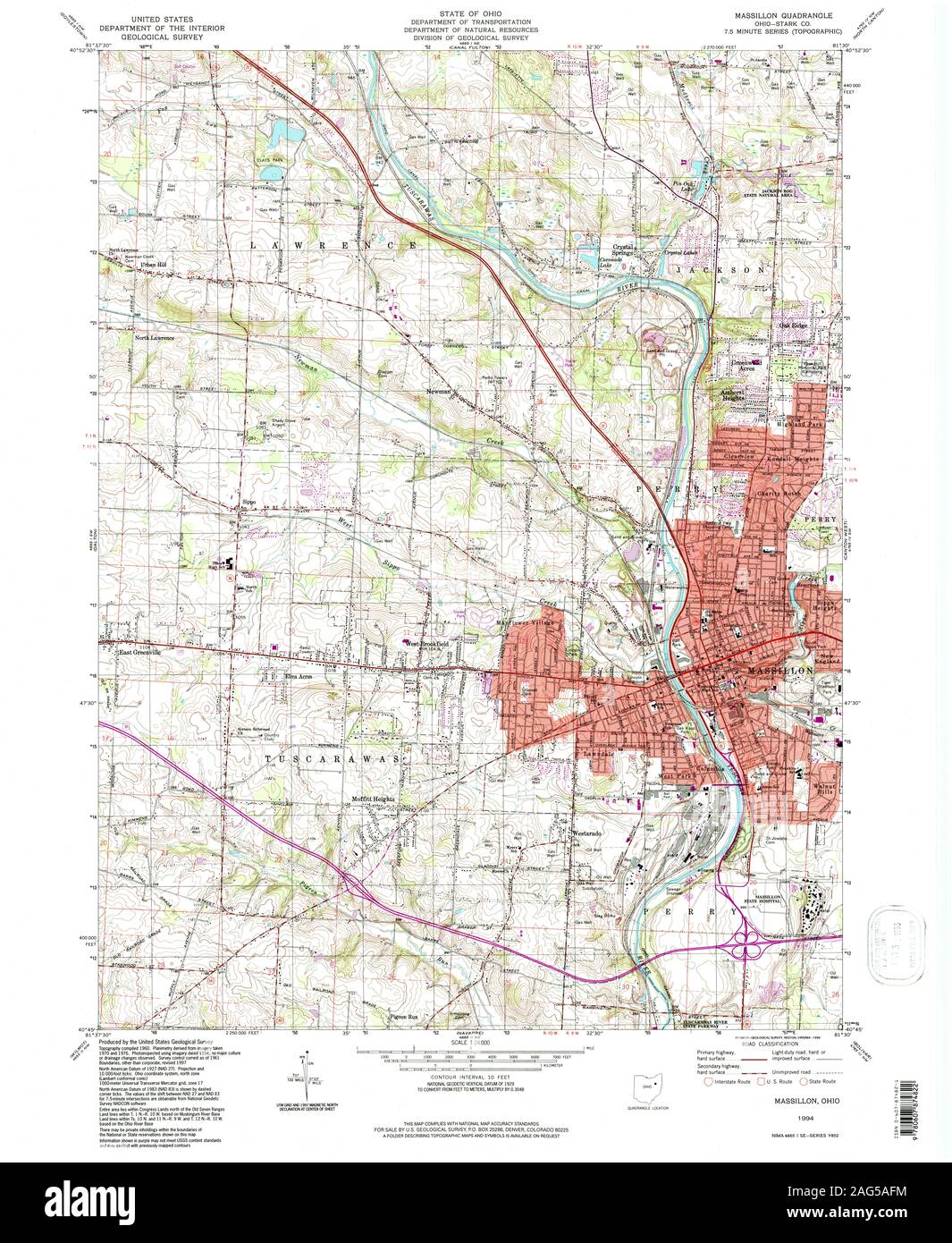 Map of massillon Cut Out Stock Images & Pictures Alamy