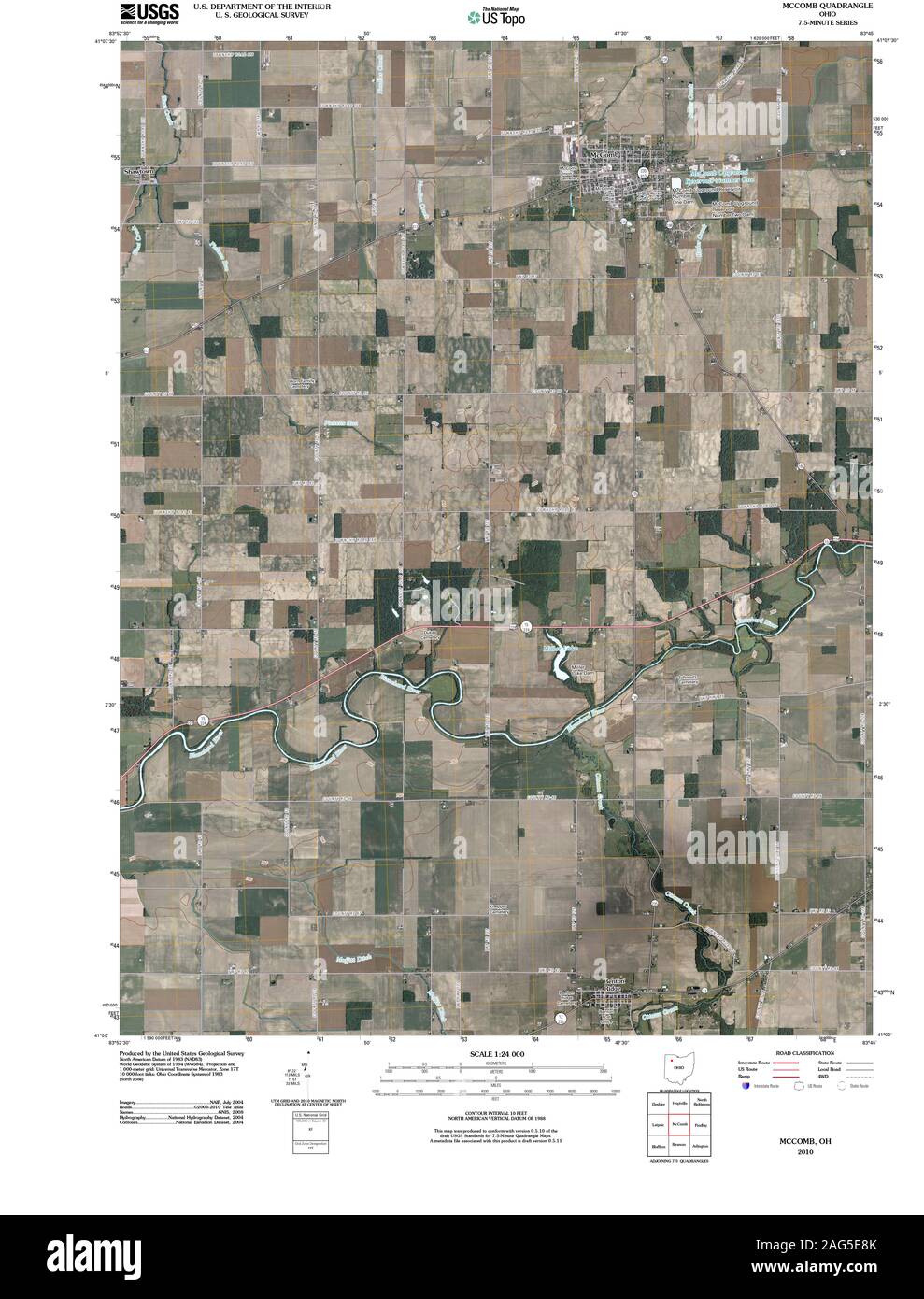 ohio map Cut Out Stock Images & Pictures Alamy